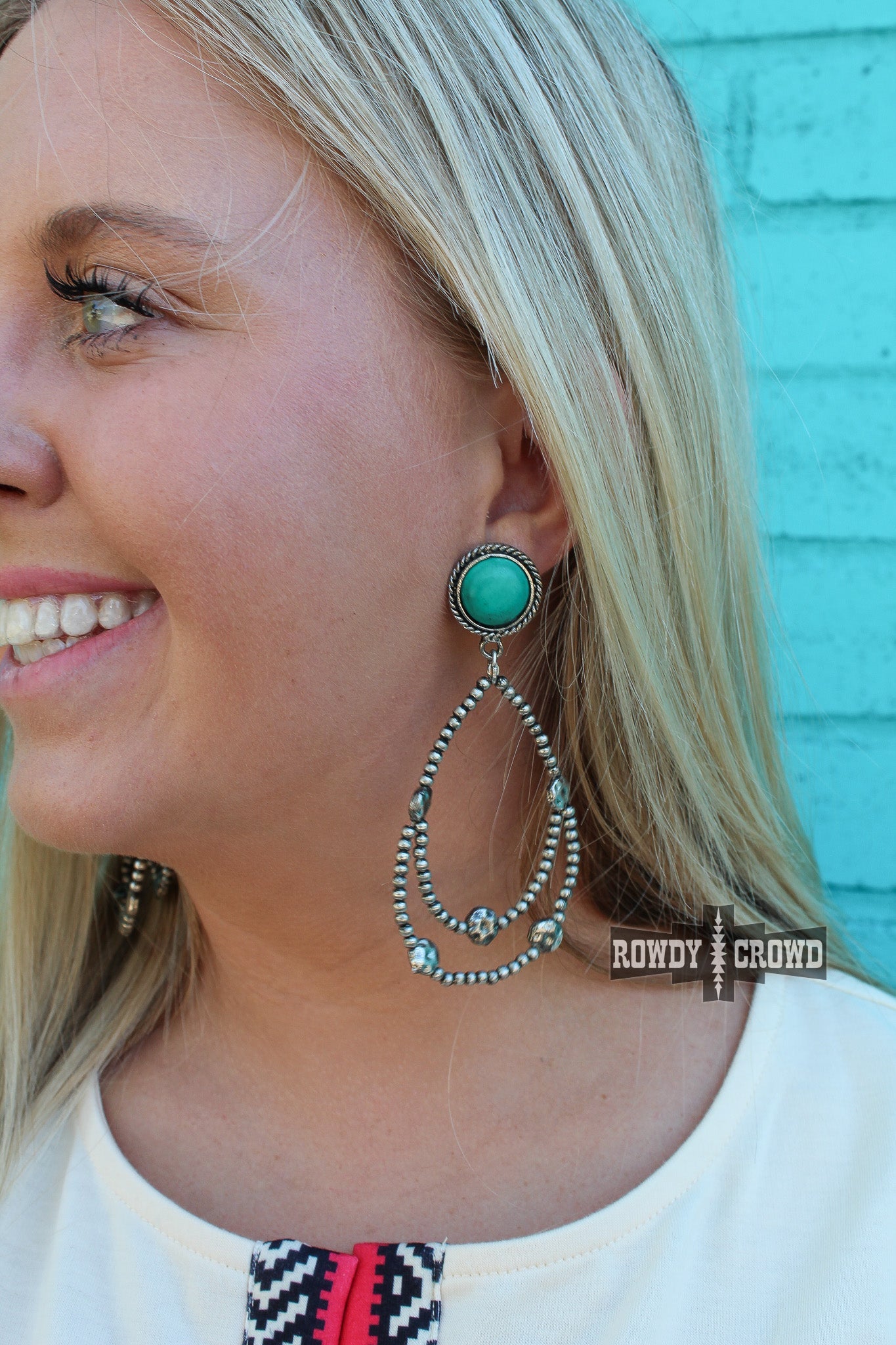 vestern Accessories, Western Jewelry, Earrings for Women, Southwestern Jewelry, Western Jewelry Wholesale, Cowgirl Jewelry, Western Wholesale, Wholesale Accessories, Wholesale Jewelry, western boho earrings, silver and turquoise earrings, turquoise stone earrings, turquoise western earrings,  turquoise jewelry, turquoise earrings, western earrings, bar earring