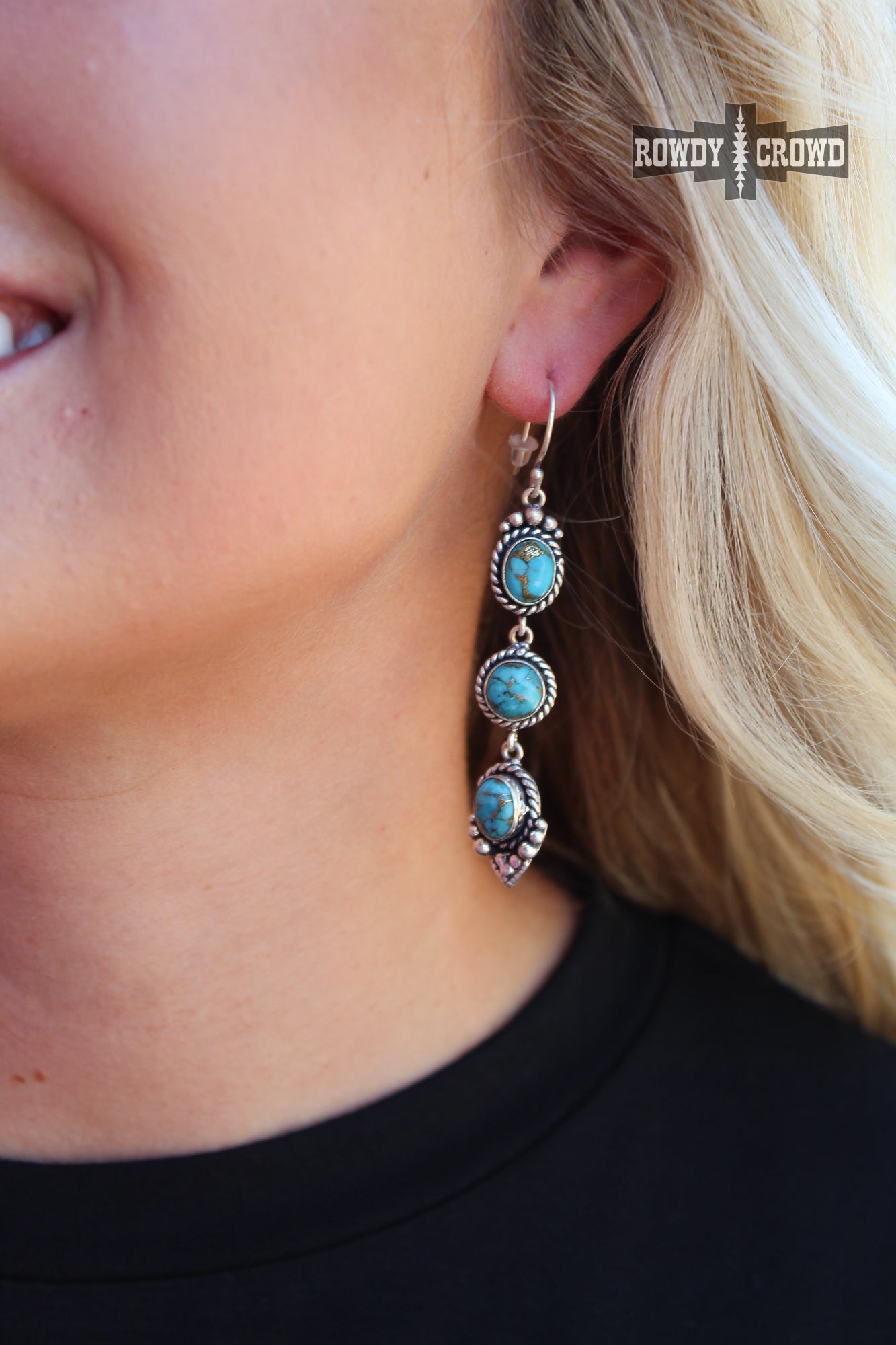 Western Accessories, Western Jewelry, Earrings for Women, Southwestern Jewelry, Western Jewelry Wholesale, Cowgirl Jewelry, Western Wholesale, Wholesale Accessories, Wholesale Jewelry, western boho earrings, silver and turquoise earrings, turquoise stone earrings, turquoise western earrings,  turquoise jewelry, turquoise earrings, western earrings, bar earring, real turquoise earring, real turquoise