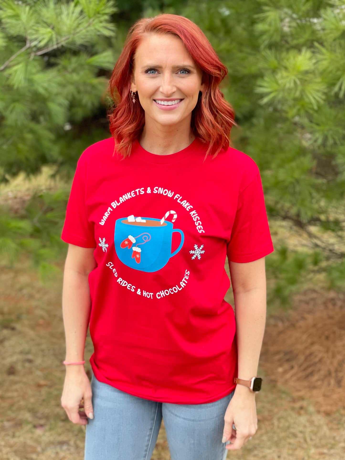 Snowflake Kisses Graphic Tee