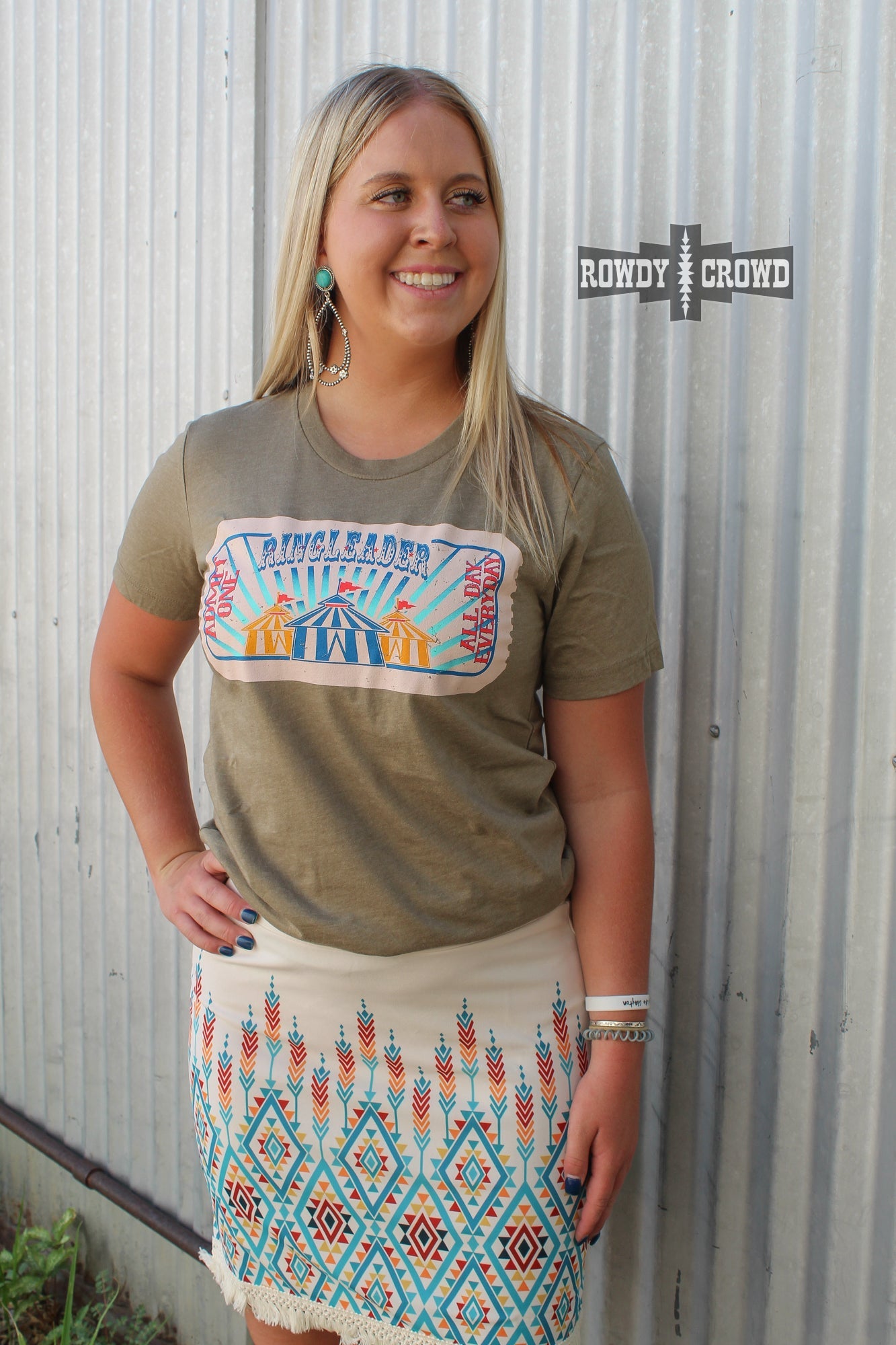 western apparel, western graphic tee, graphic western tees, wholesale clothing, western wholesale, women's western graphic tees, wholesale clothing and jewelry, western boutique clothing, western women's graphic tee, ringleader graphic tee, western ringleader graphic tee, western rodeo tee, bright graphic tee, colorful graphic tee, rodeo graphic tee, colorful western graphic tee, western circus graphic tee
