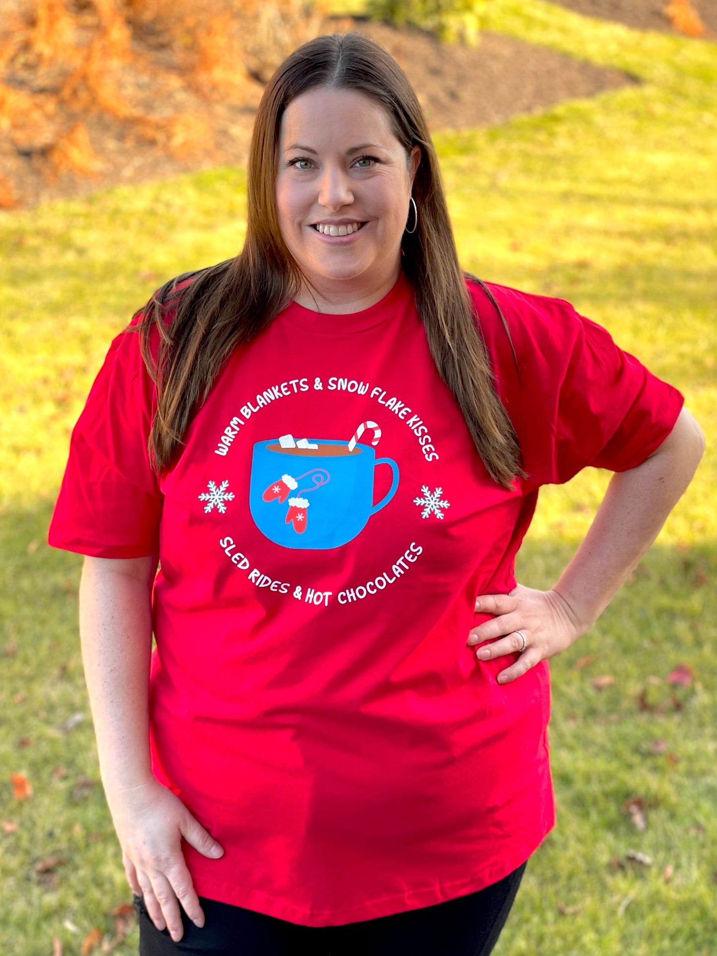 Snowflake Kisses Graphic Tee