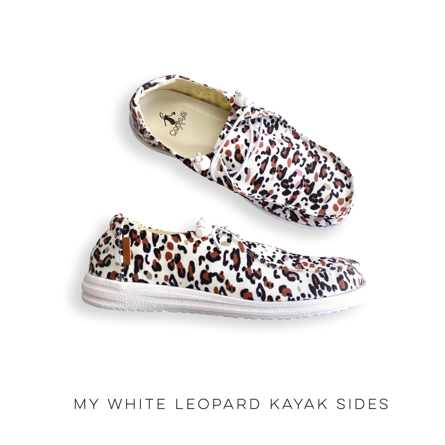 My White Leopard Kayak Slides