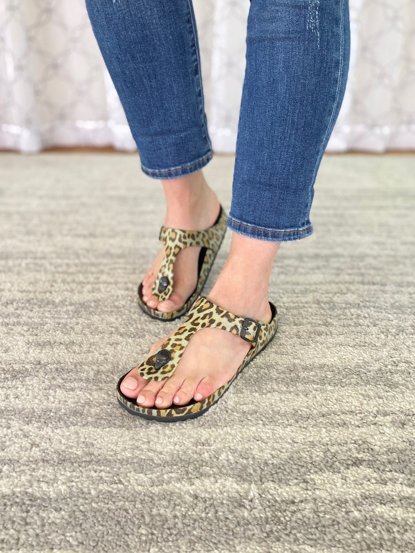 My Leopard Jet Ski Sandals