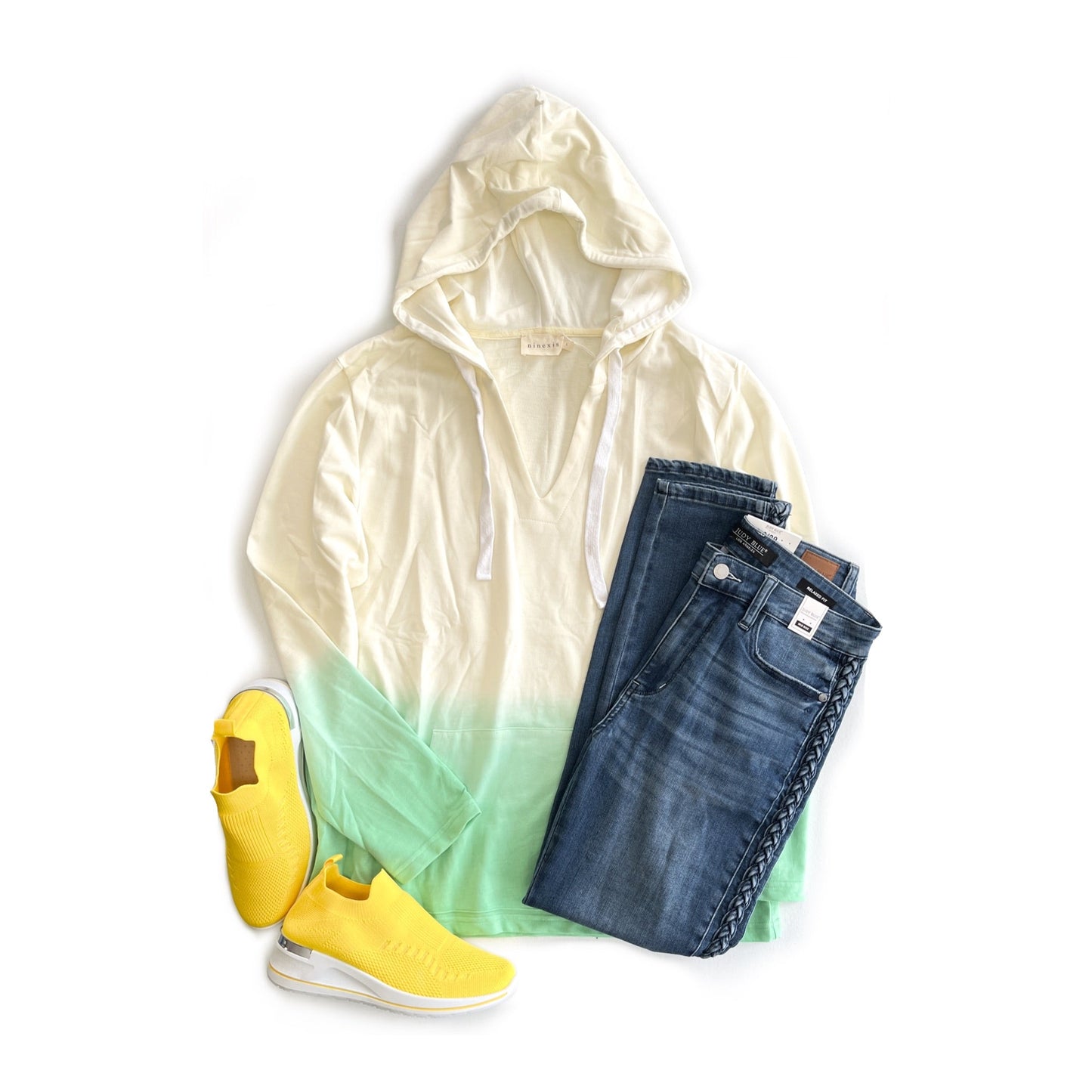 Get Together Hoodie in Mint