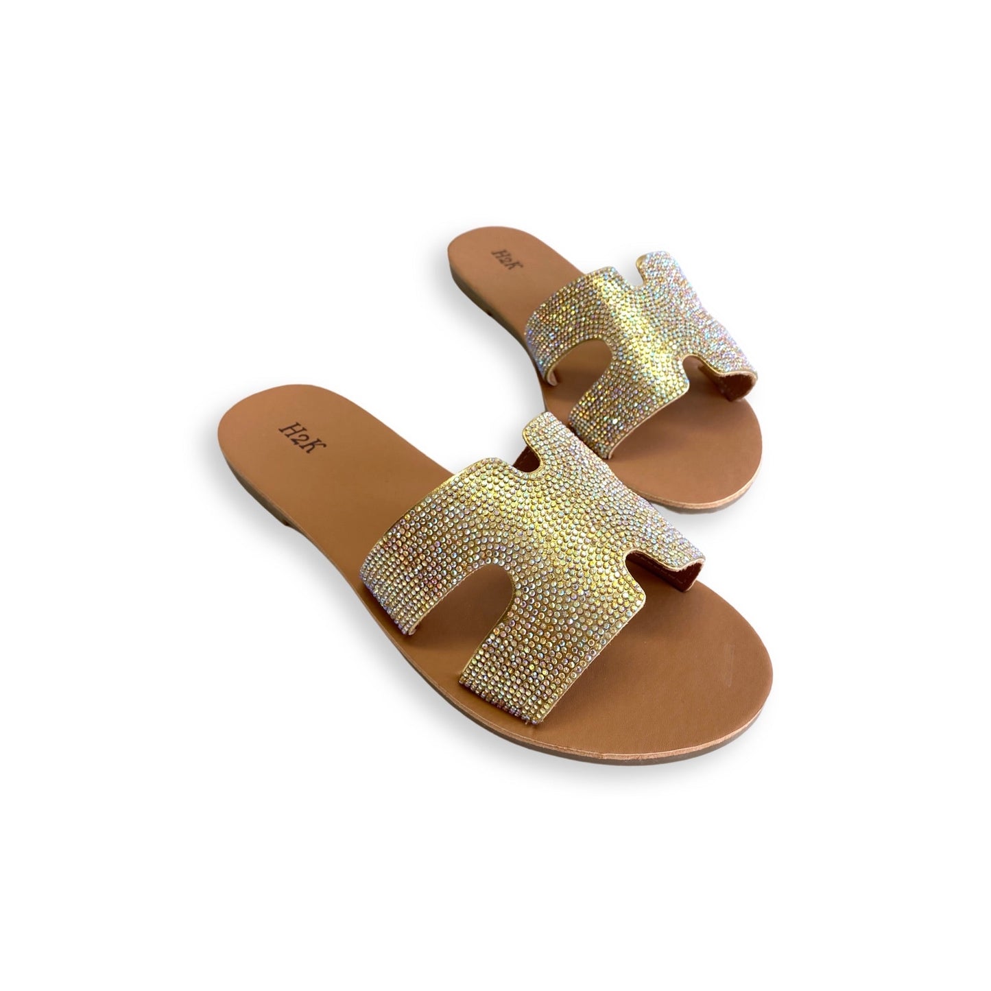 Malibu Slides in Gold
