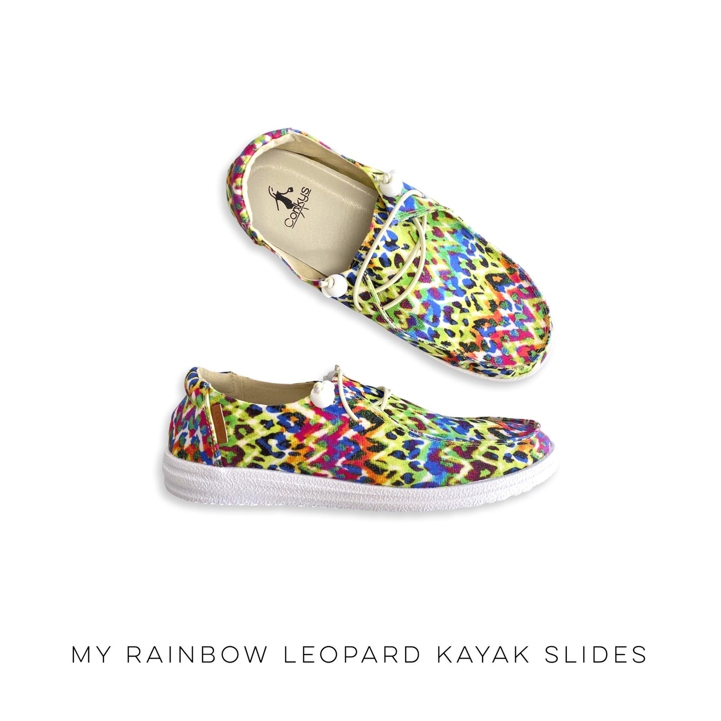 My Rainbow Leopard Kayak Slides