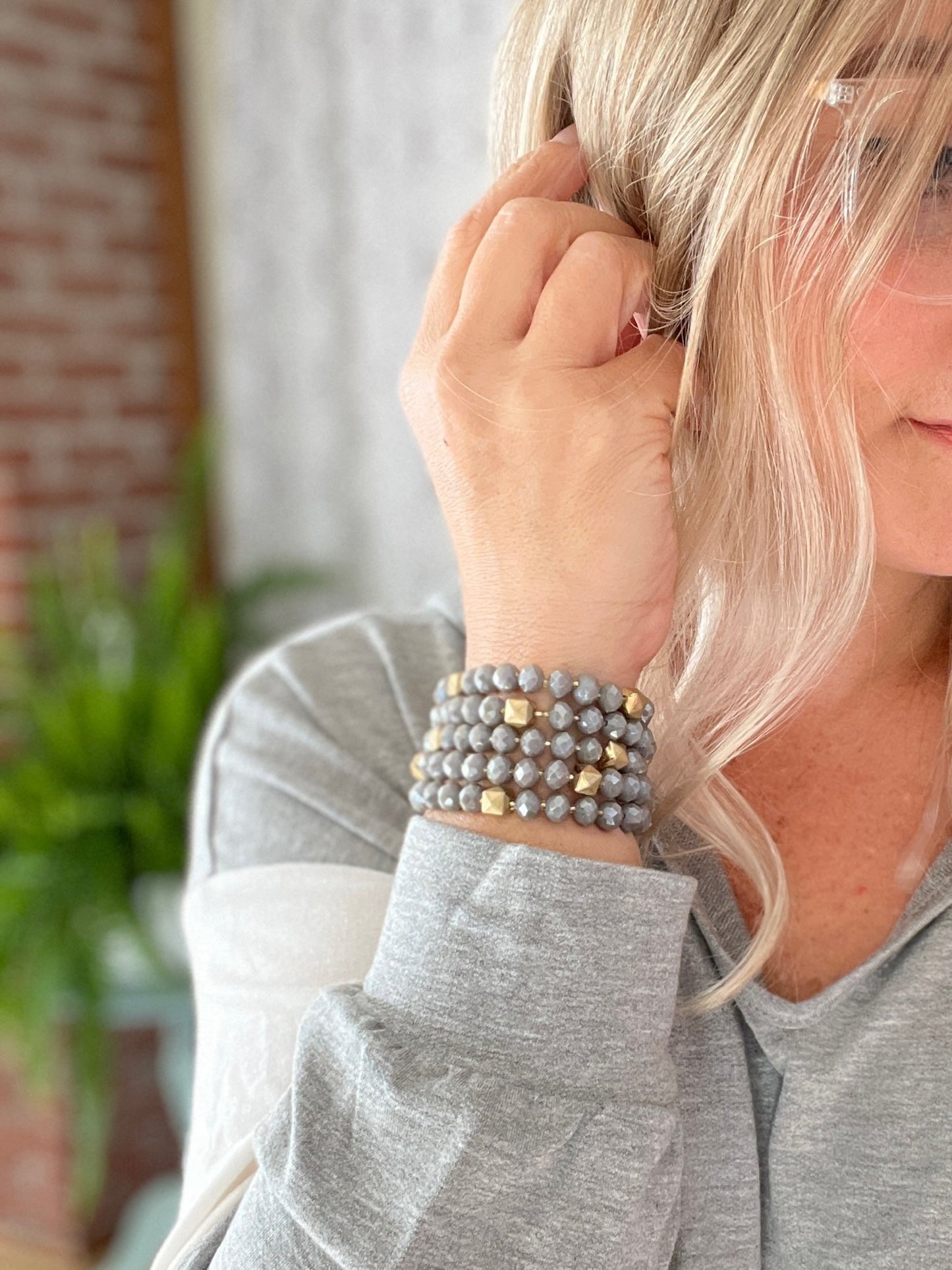 Gray Mist Bracelet Set