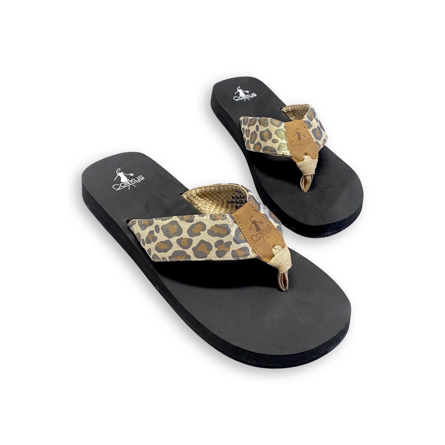 Aquaholic Sandals in Leopard