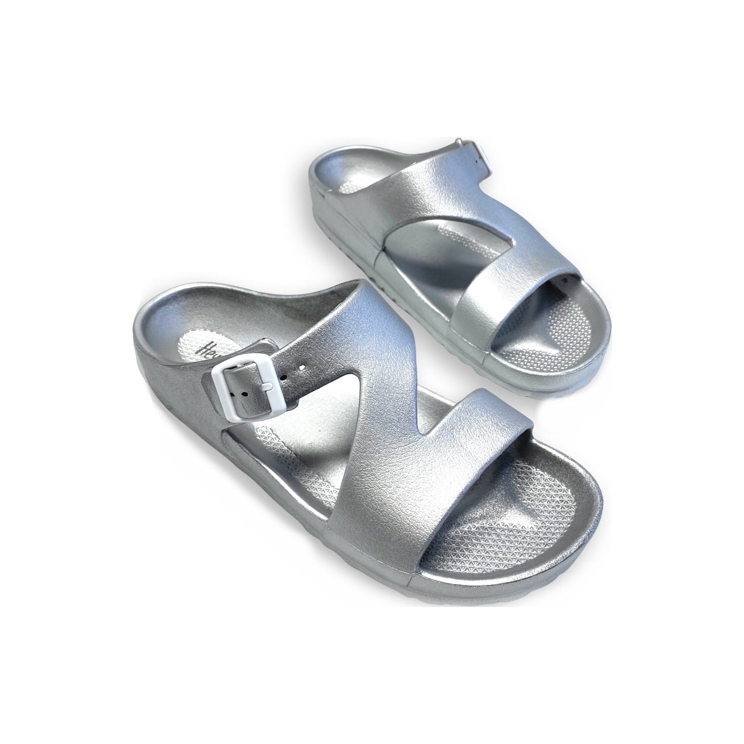 Pool Party Silver Sandals