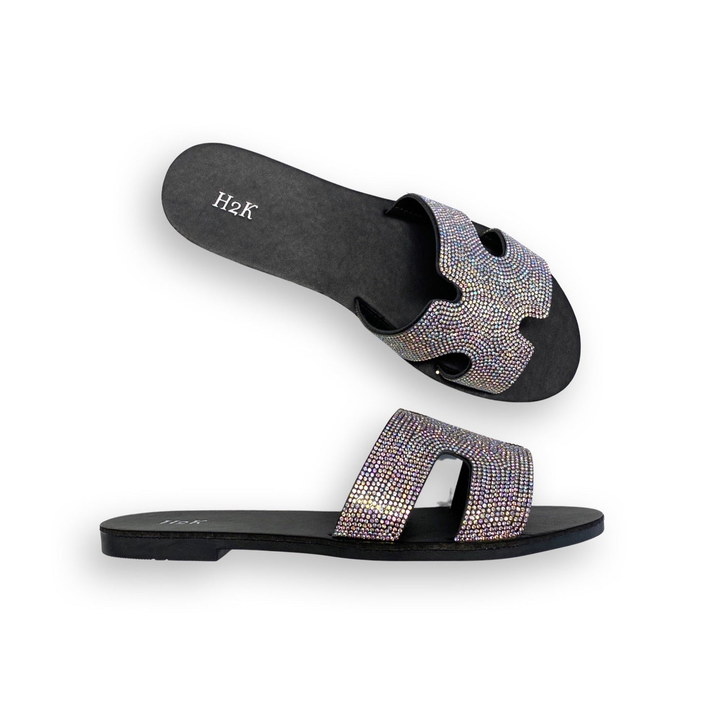 Malibu Slides in Silver