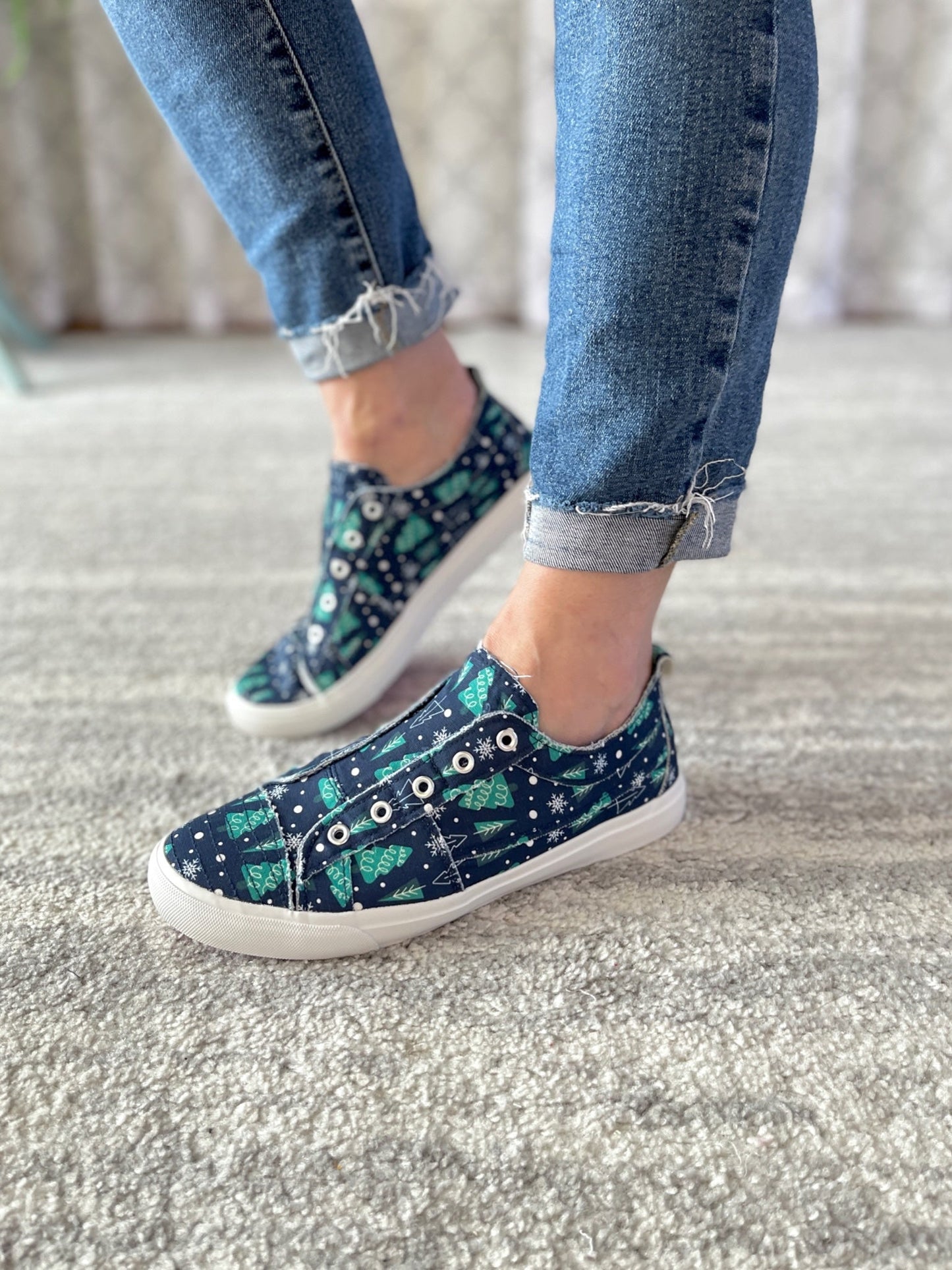 My Snowflakes & Trees Babalu Shoes