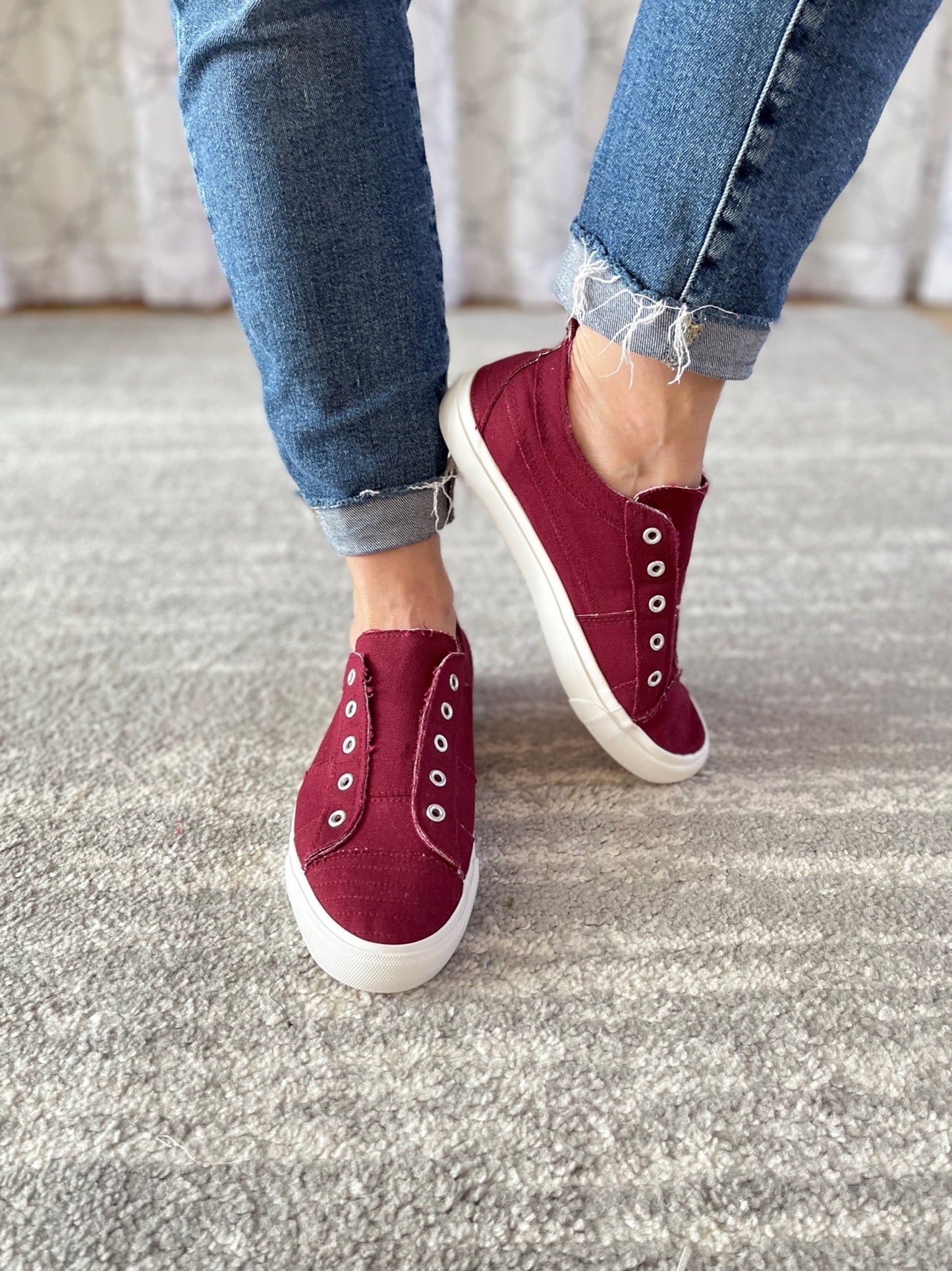 My Maroon Babalu Shoes