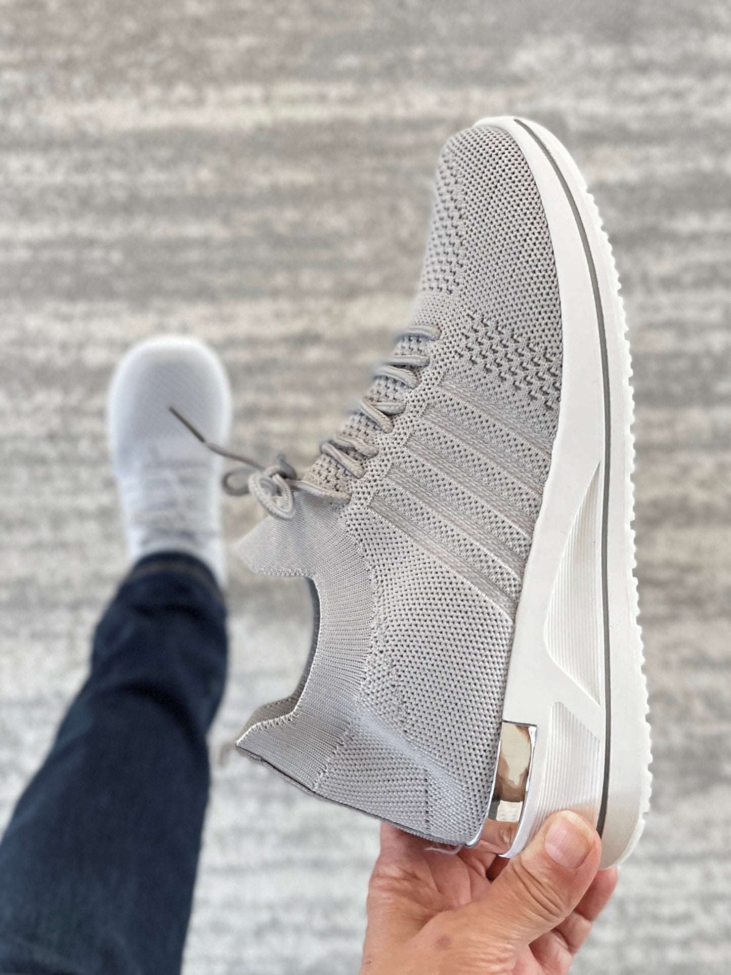 Almost Home Sneakers in Gray