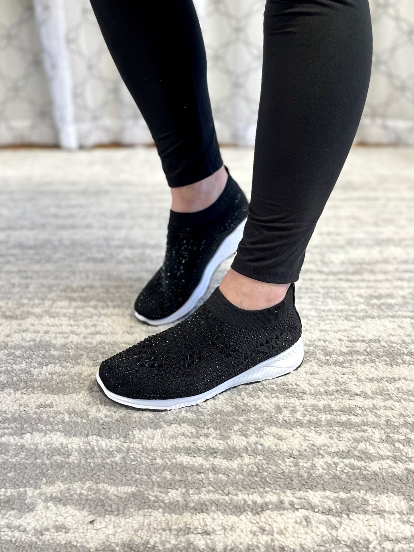 Fine and Dandy Sneakers in Black