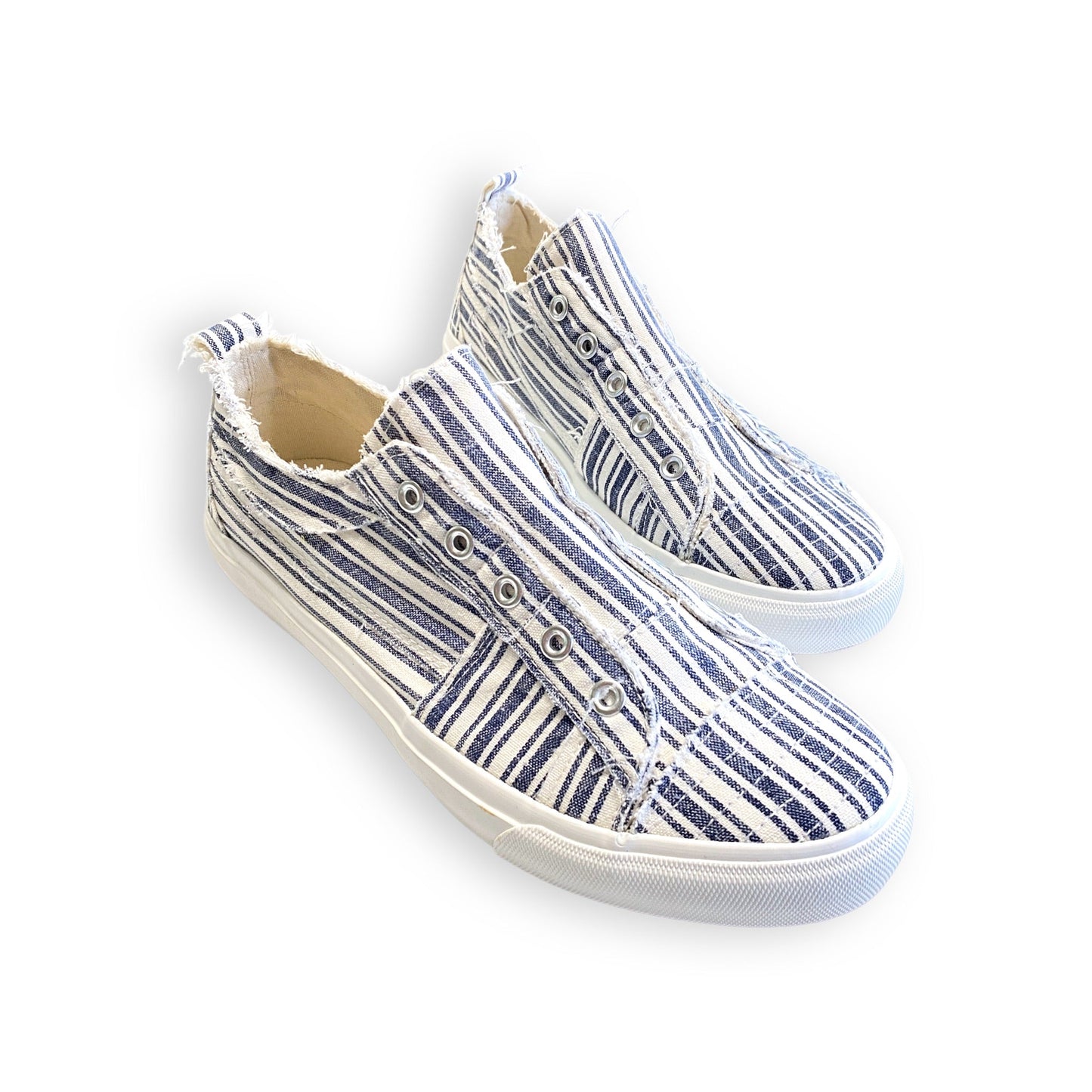 My Navy Stripe Babalu Shoes