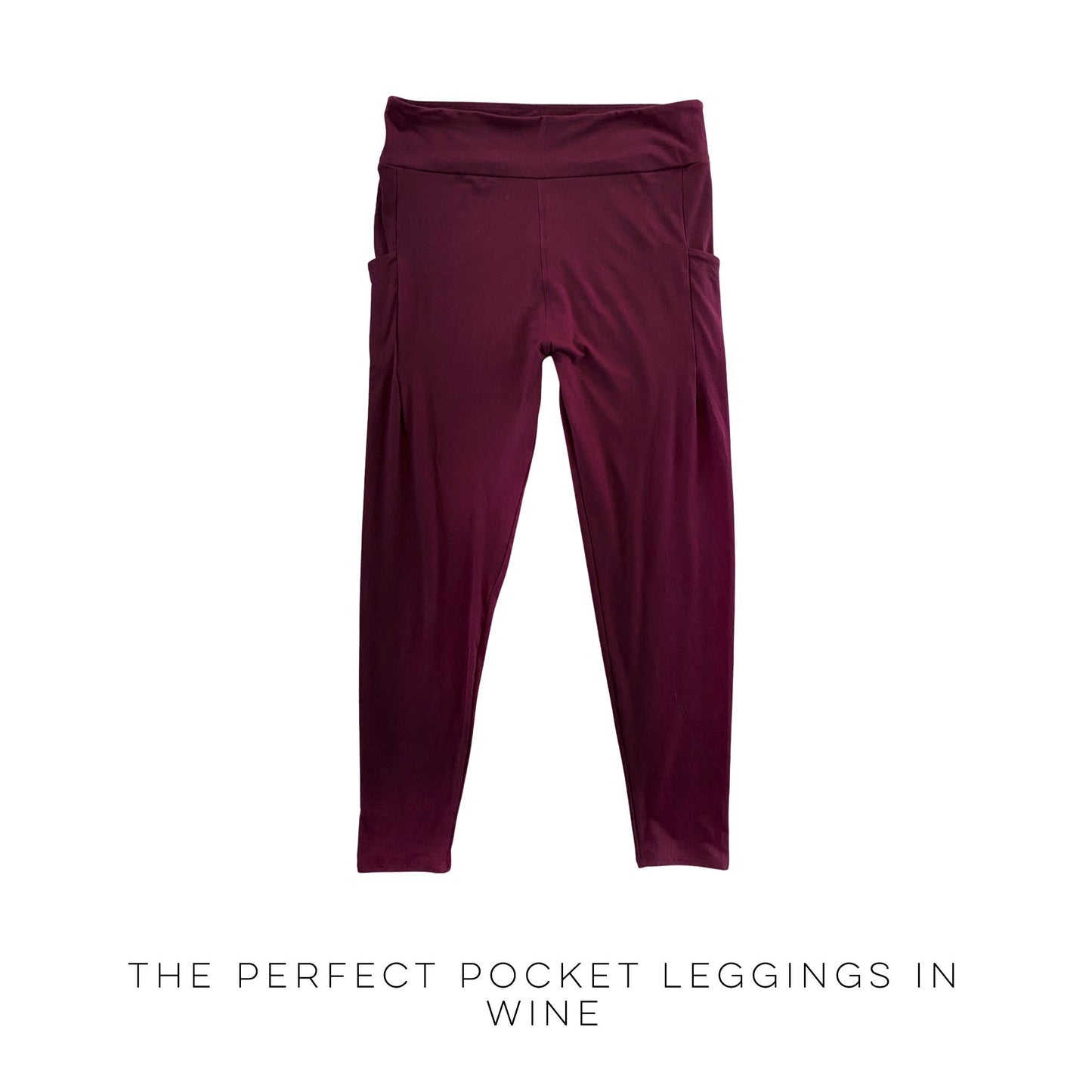 The Perfect Pocket Leggings in Wine
