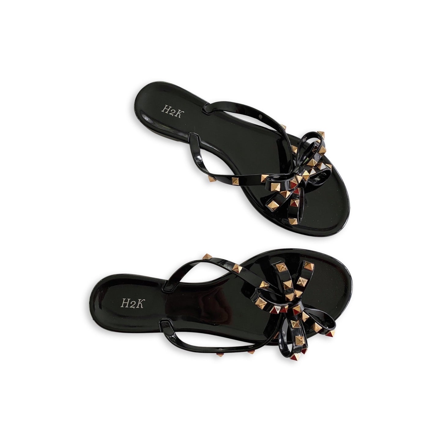 Bow-Youtiful Sandals in Black