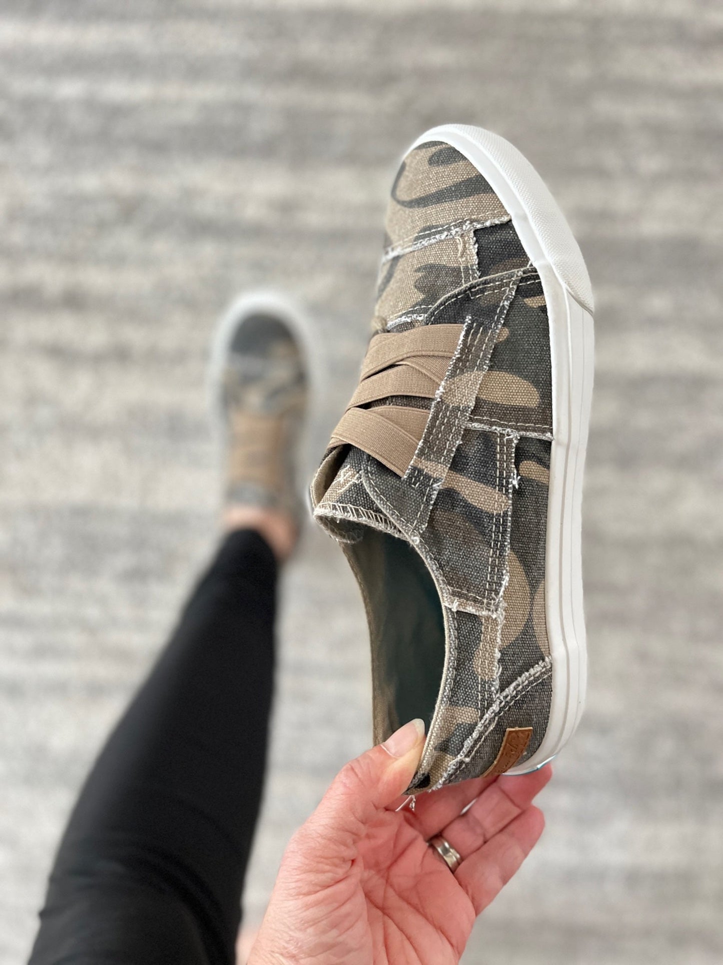 Marley Sneaker in Natural Camo