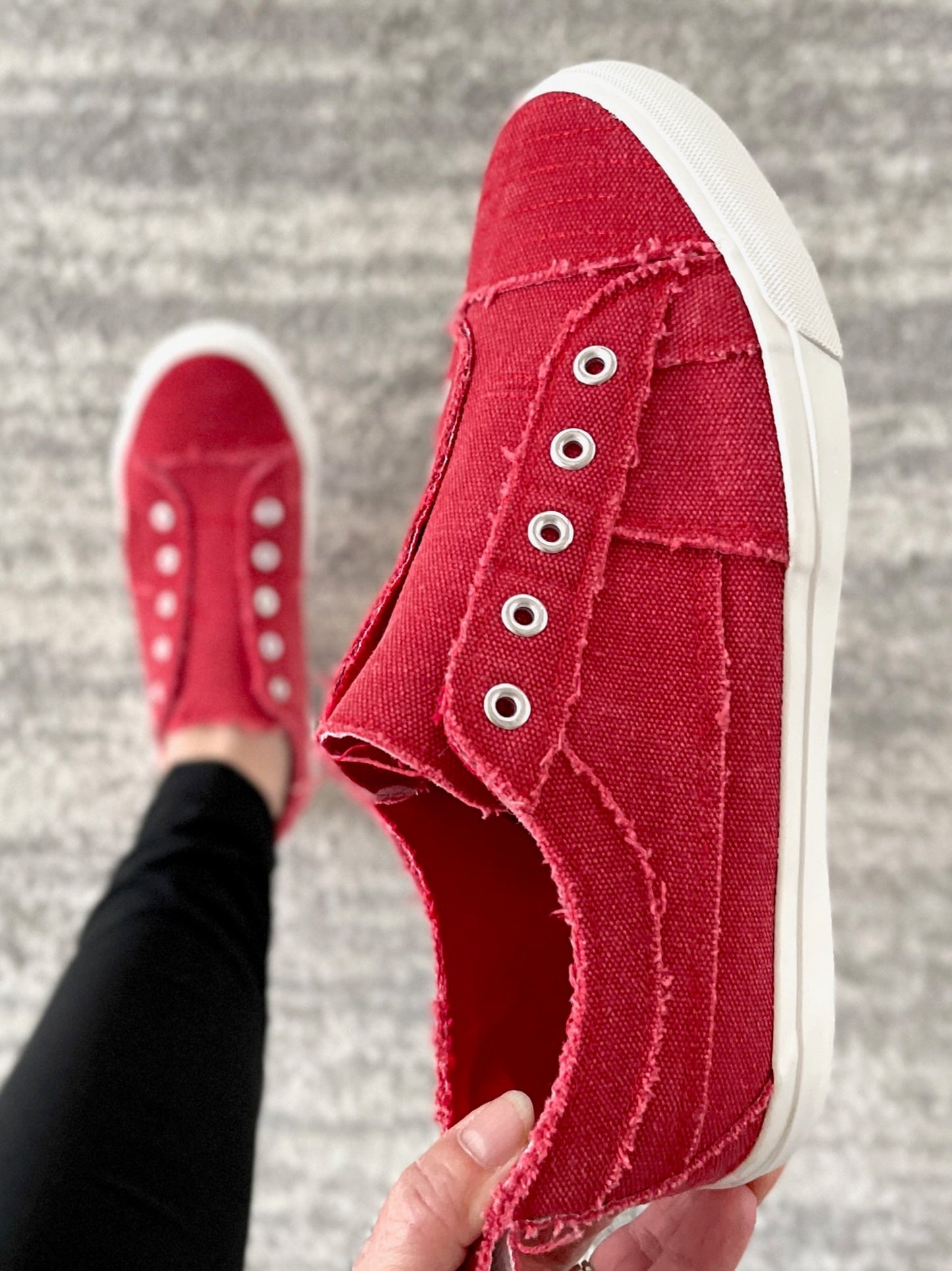 My Red Babalu Shoes