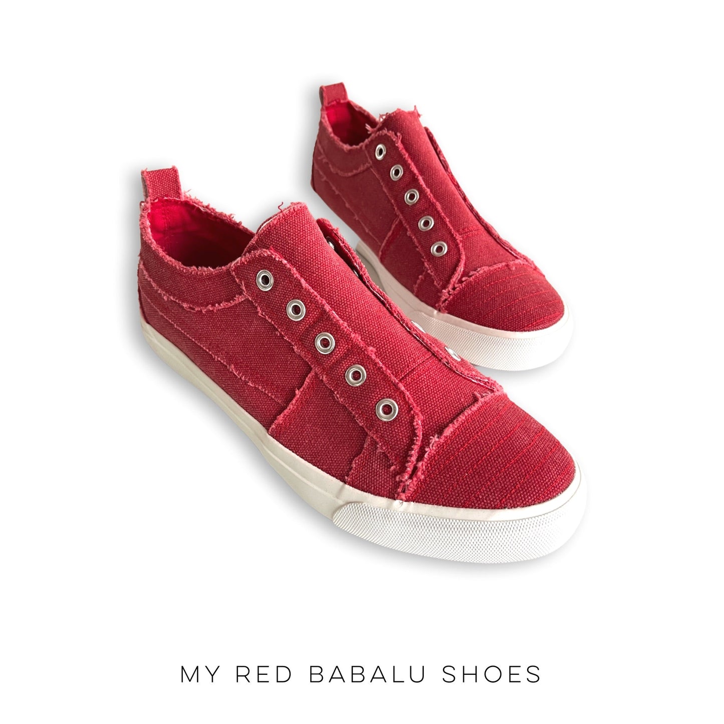 My Red Babalu Shoes