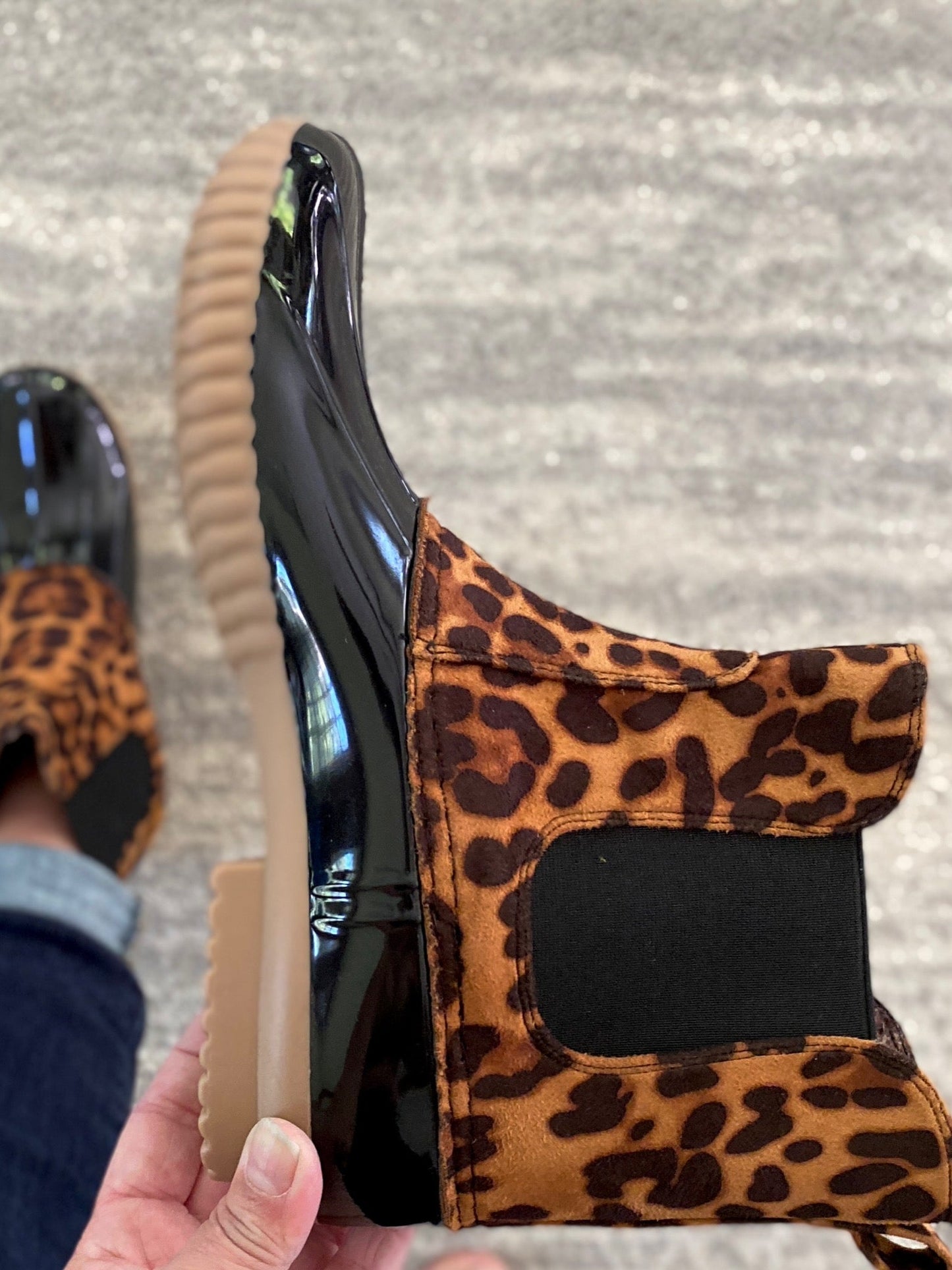 Always Ready in Leopard Duck Boots