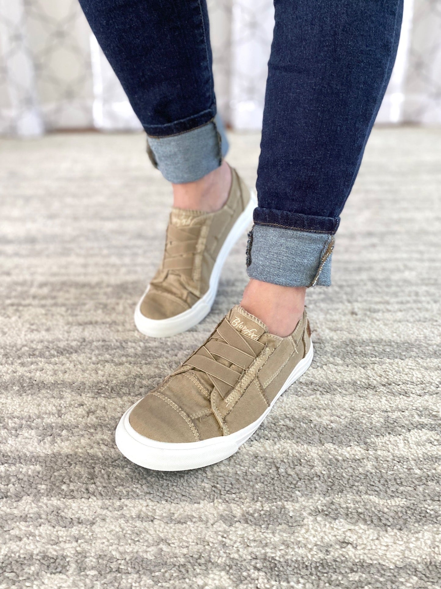 Marley Sneakers in Cream Coffee