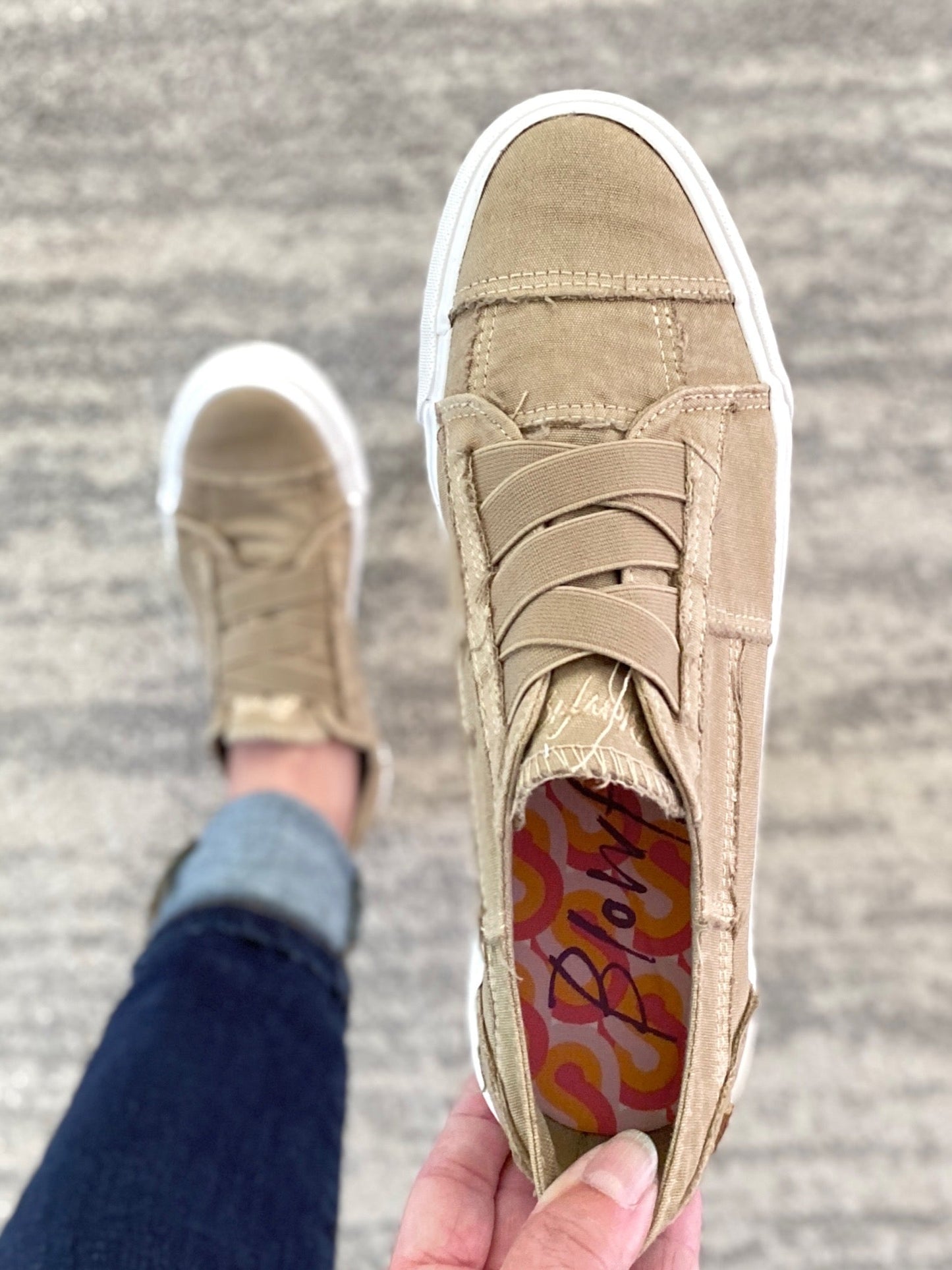 Marley Sneakers in Cream Coffee