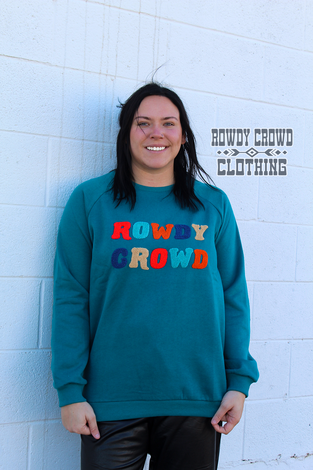 womens apparel, womens western tops, western tops, western apparel, western attire, embroidered sweatshirt, southwestern tops, southwestern style, womens western fashion, western wholesale, wholesale clothing and accessories wholesale clothing, western wholesale clothing, western crewneck, western sweatshirt