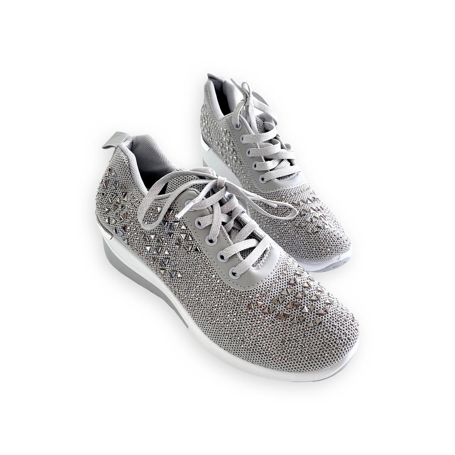 On My Mind Sneakers in Gray