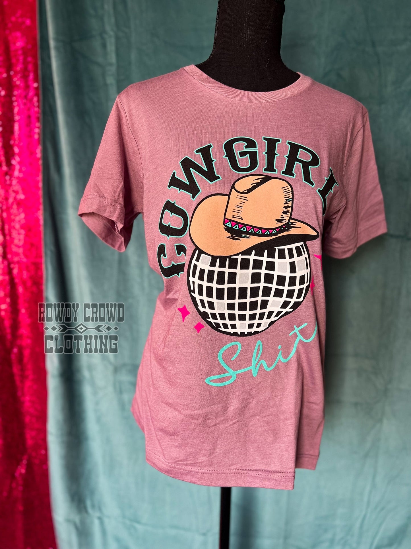 Disco Cowgirl, Cowgirl Shit, Western Graphic Tee, Western Apparel, Western Wholesale, Western Boutique, Western Wear