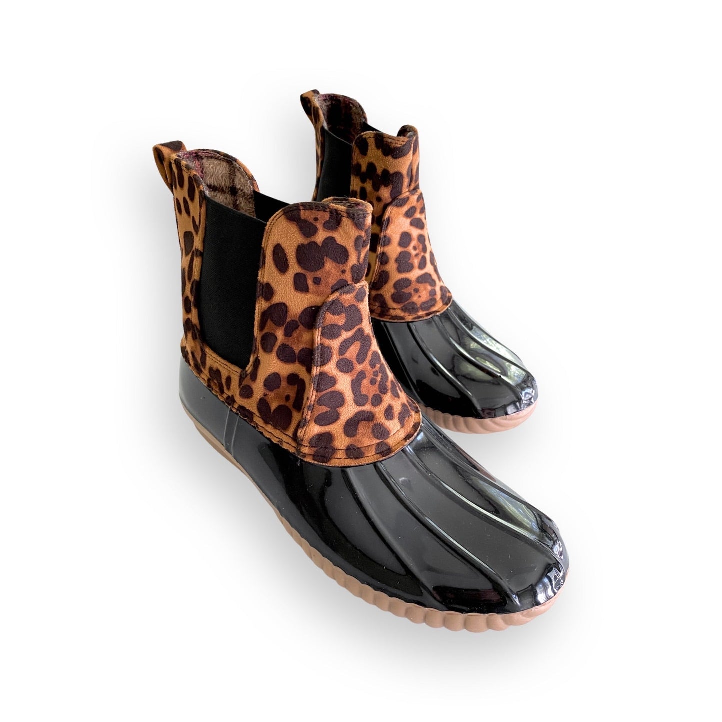 Always Ready in Leopard Duck Boots