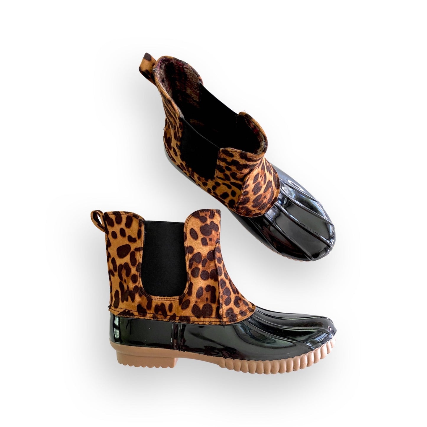 Always Ready in Leopard Duck Boots