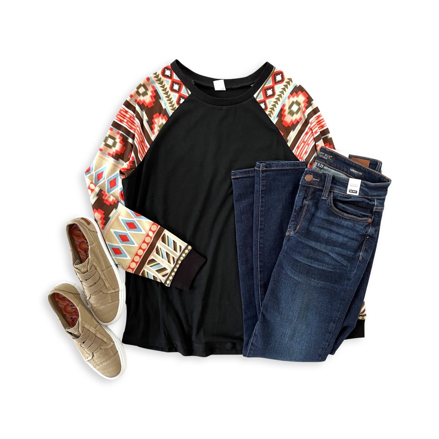 Marley Sneakers in Cream Coffee