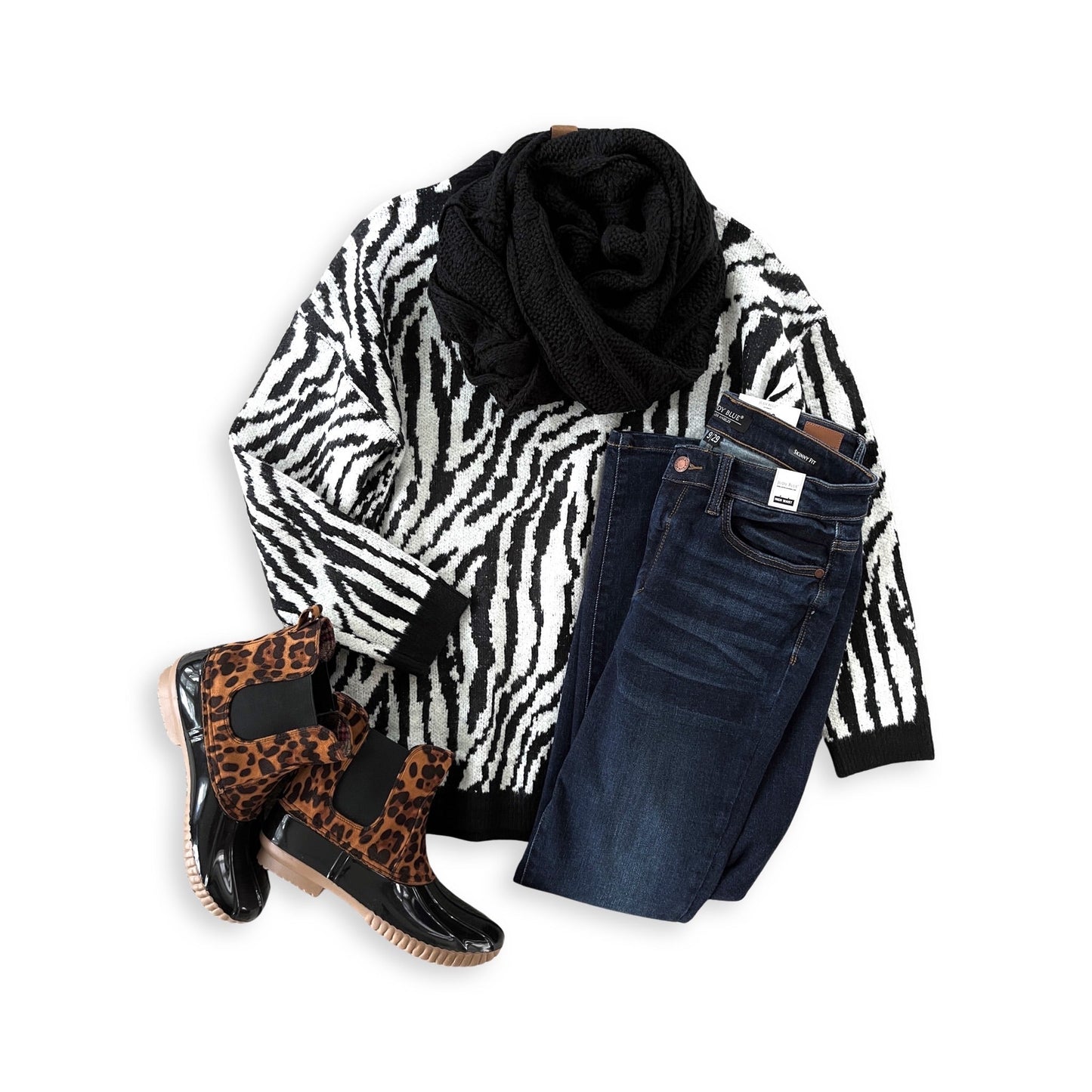 Always Ready in Leopard Duck Boots