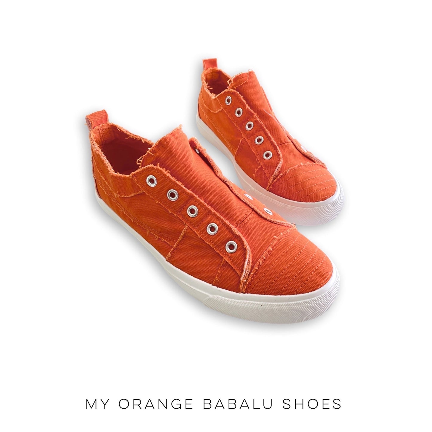 My Orange Babalu Shoes
