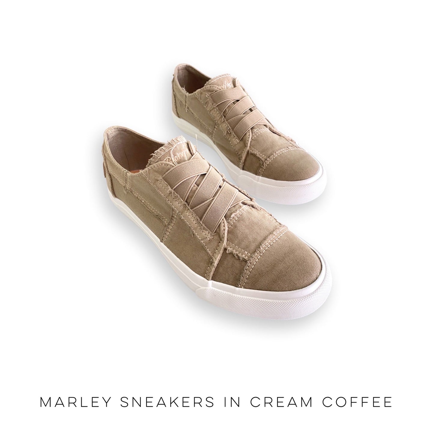 Marley Sneakers in Cream Coffee