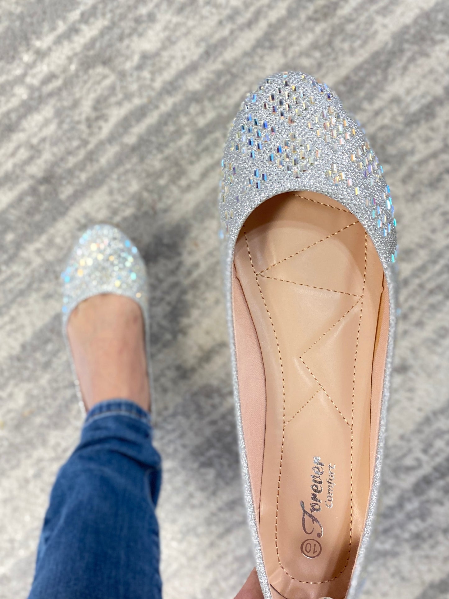 One Sweet Day Flats in Silver