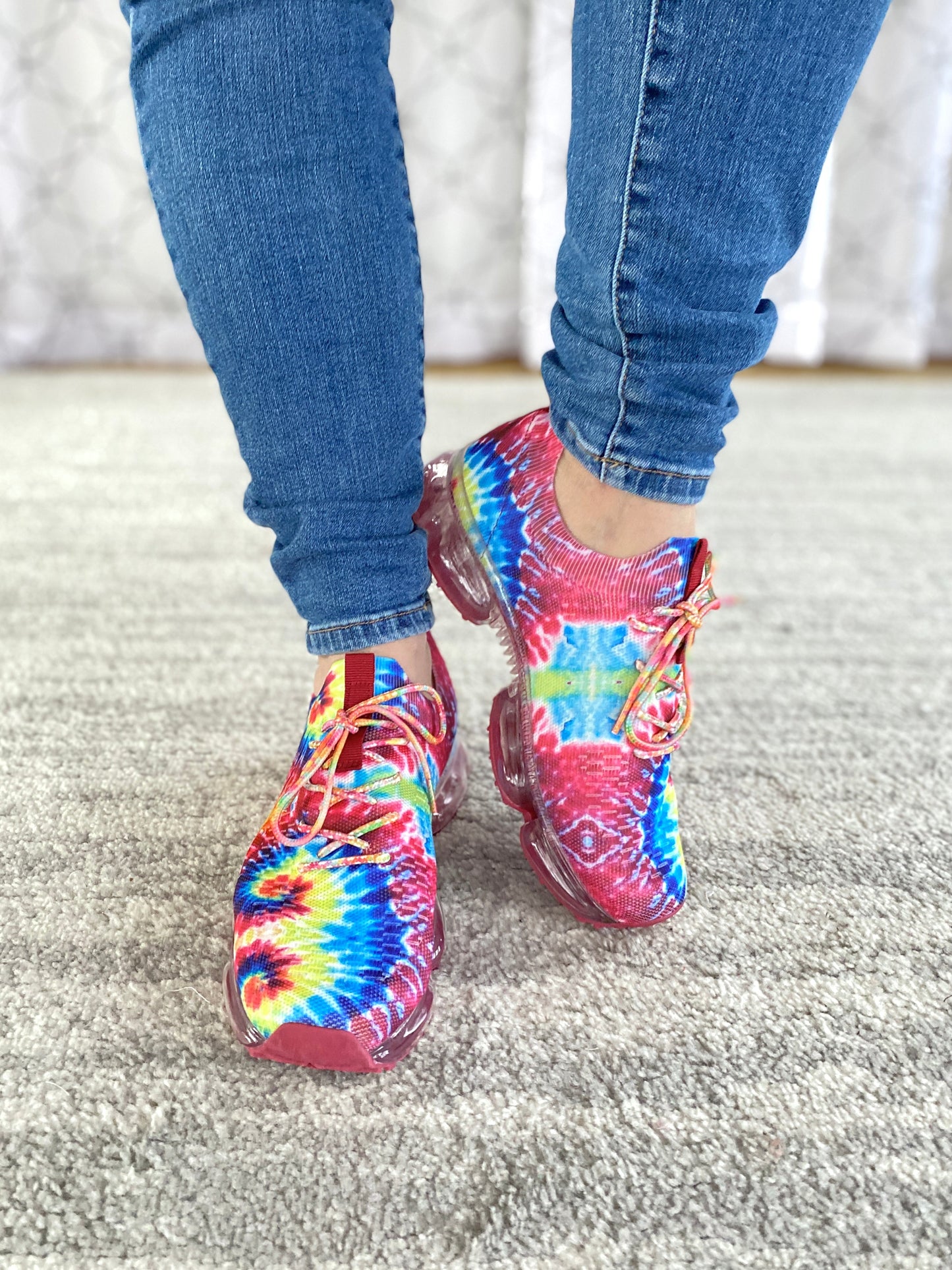 End of the Road Sneakers in Tie Dye