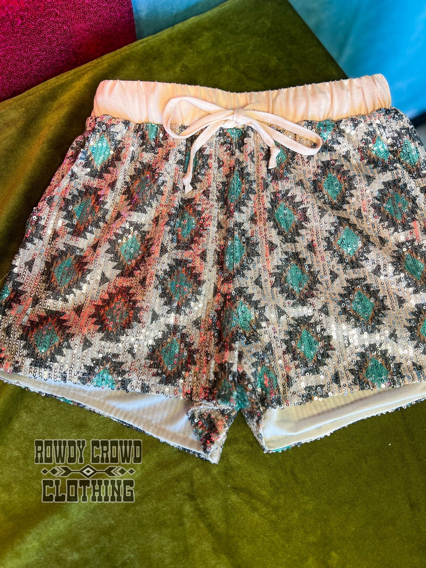 Western Apparel, Western shorts, Western Fashion, Western Boutique, Western Wholesale, cowgirl shorts, western outfits, western attire, western style shorts, western sequin shorts, wholesale clothing, sequin shorts, bling shorts, dressy western, western aztec shorts, aztec print shorts