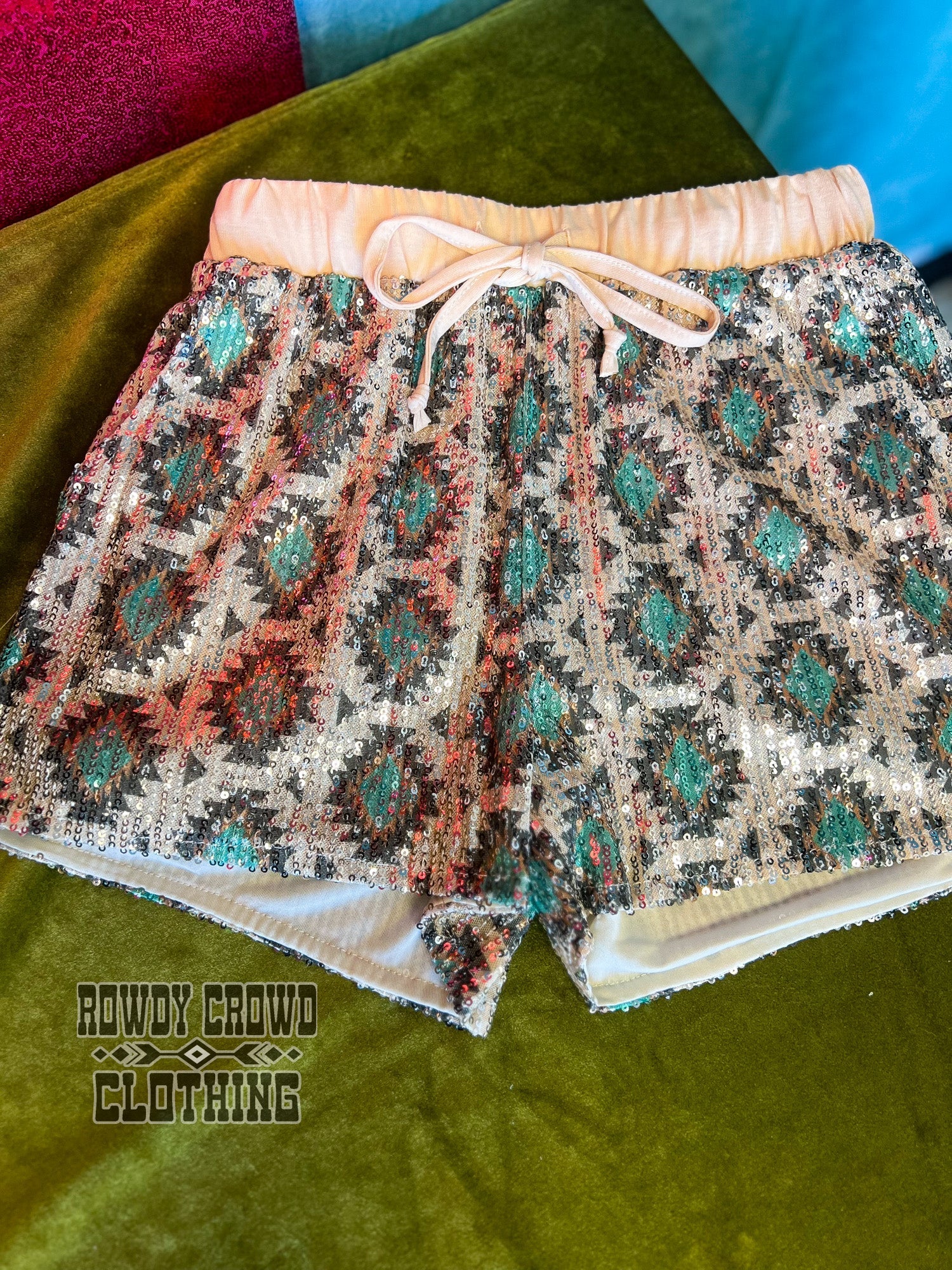 Western Apparel, Western shorts, Western Fashion, Western Boutique, Western Wholesale, cowgirl shorts, western outfits, western attire, western style shorts, western sequin shorts, wholesale clothing, sequin shorts, bling shorts, dressy western, western aztec shorts, aztec print shorts