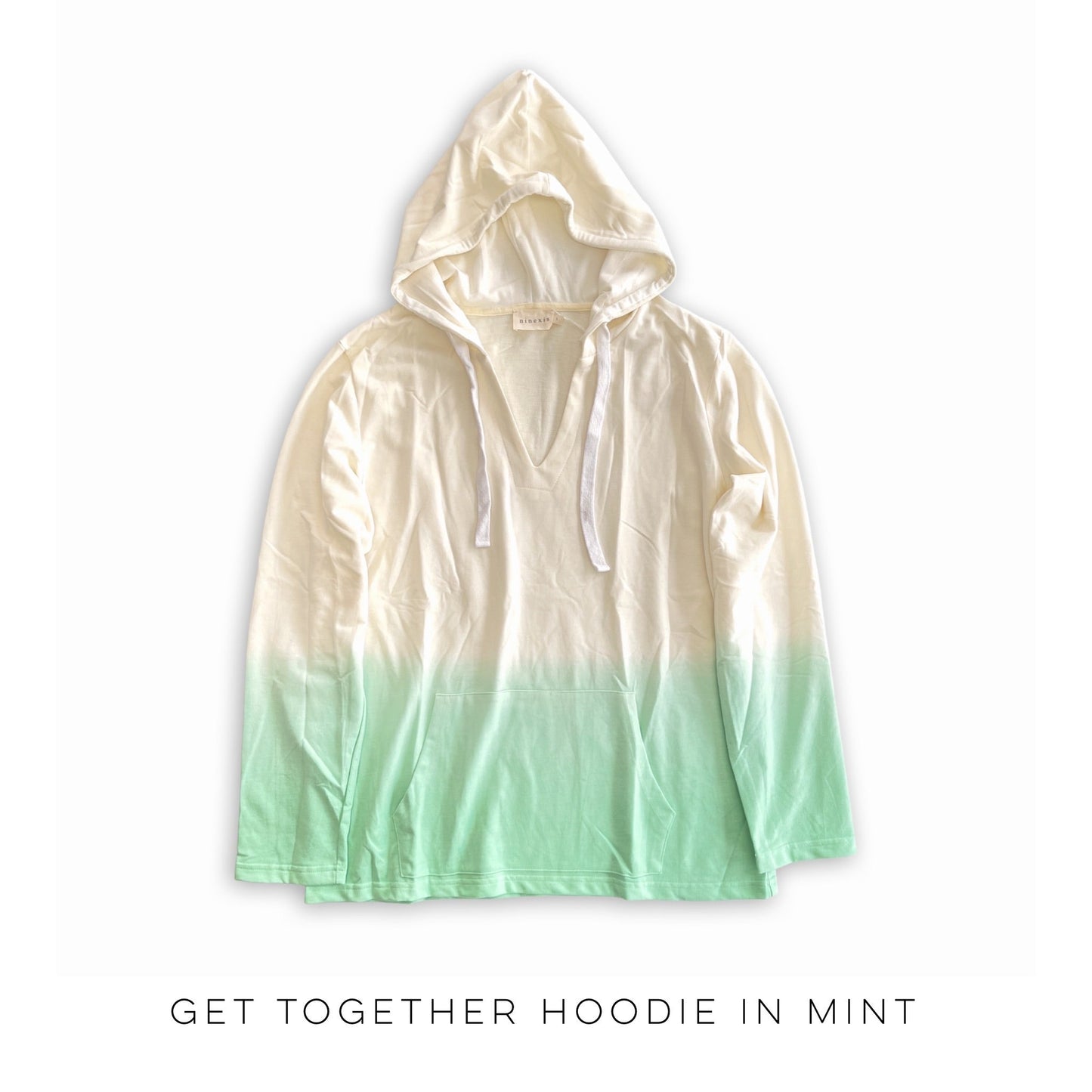 Get Together Hoodie in Mint