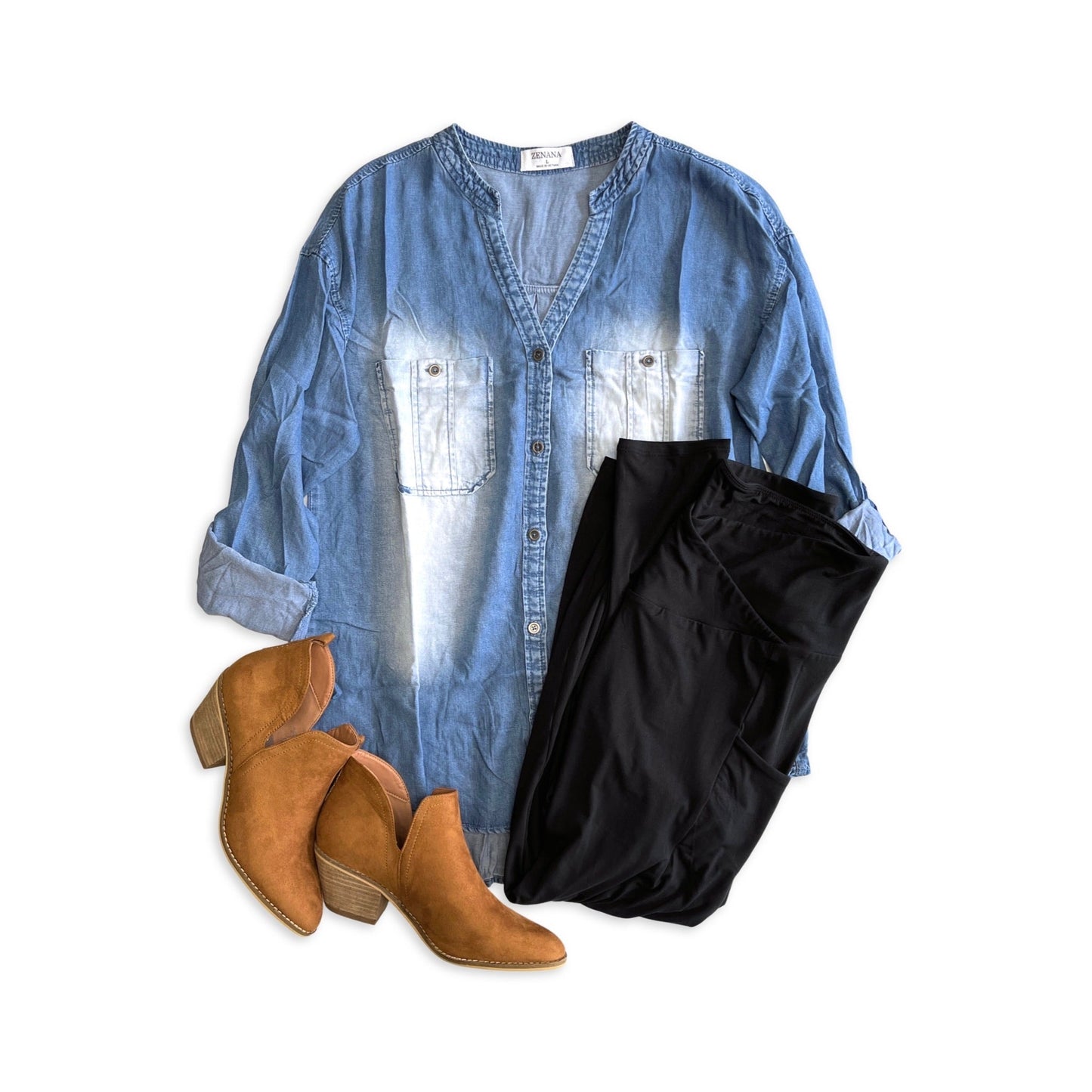 Stassi Ankle Booties in Brown