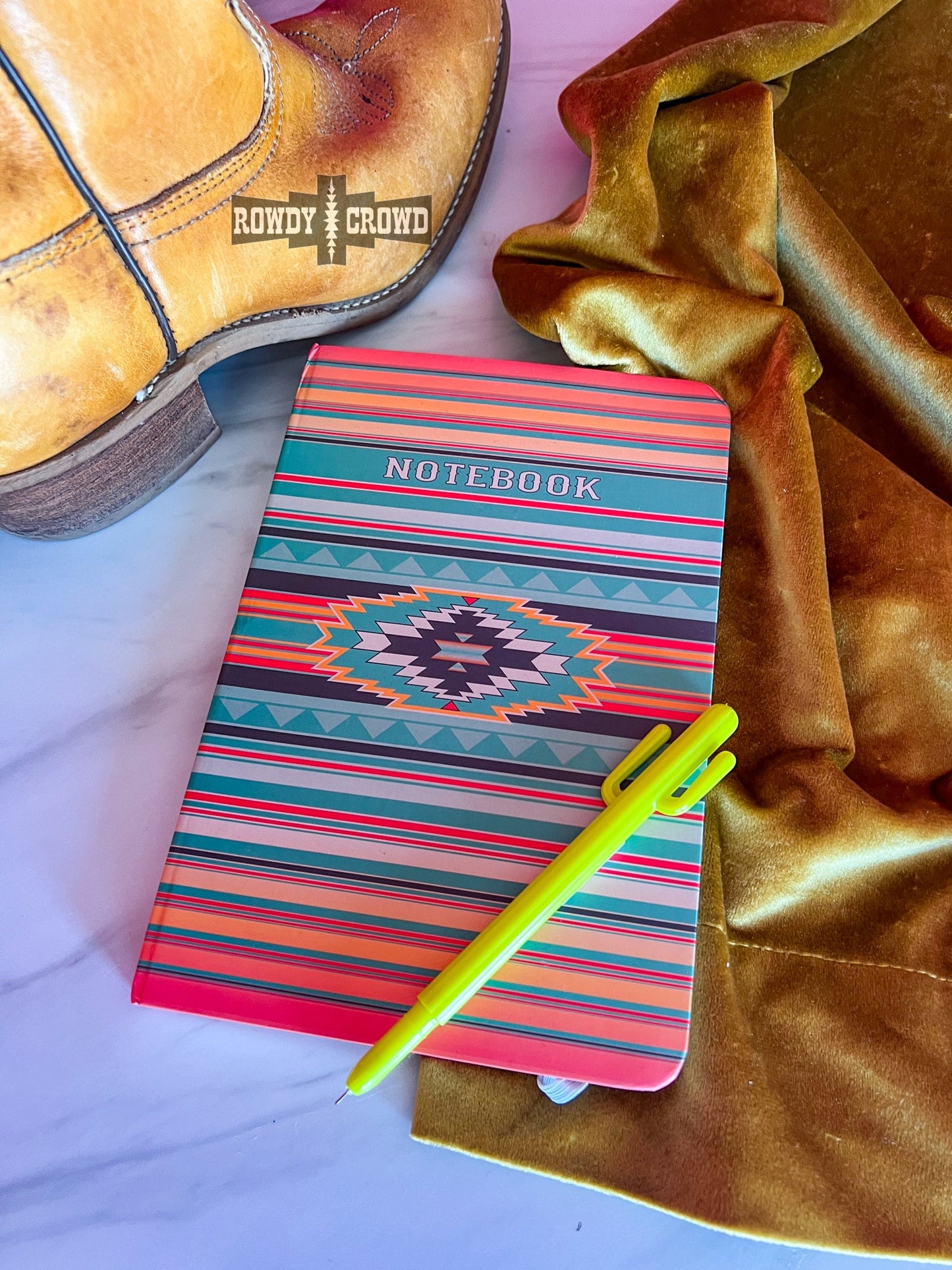 Gnarly Neon Notebook
