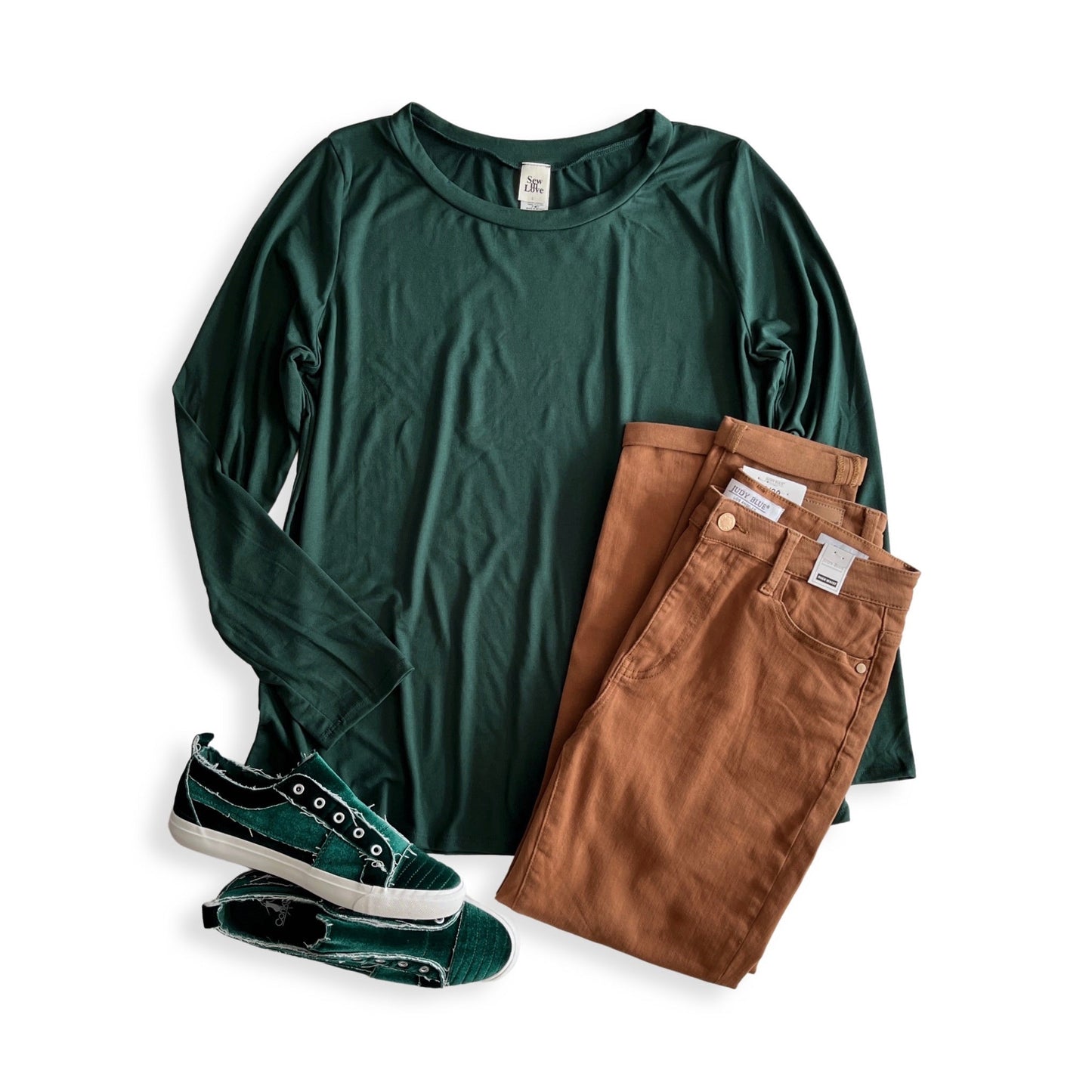 My Green Velvet Babalu Shoes