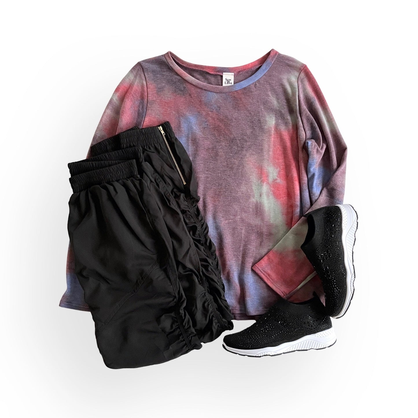 Lean on Me Top in Red