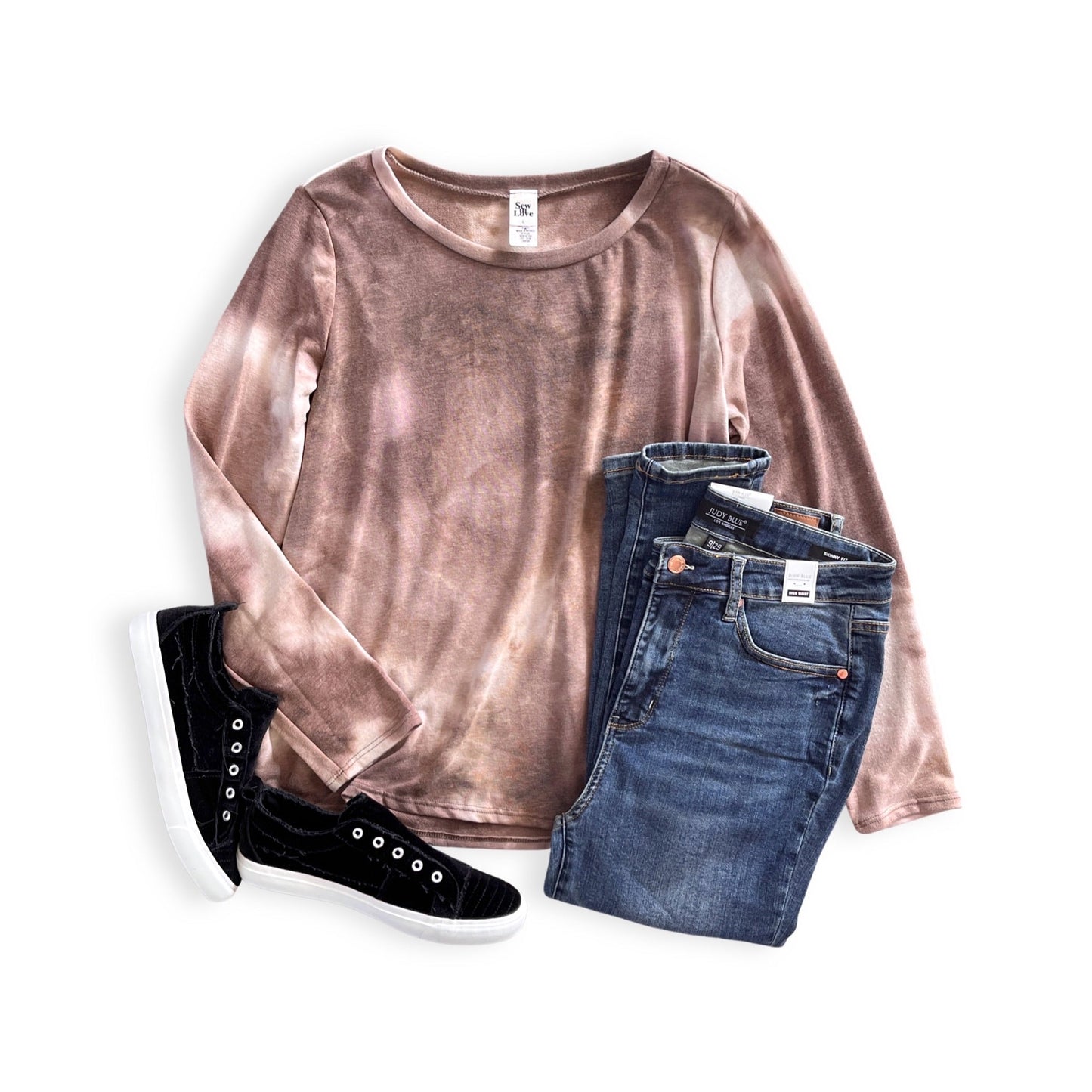 Lean on Me Top in Brown