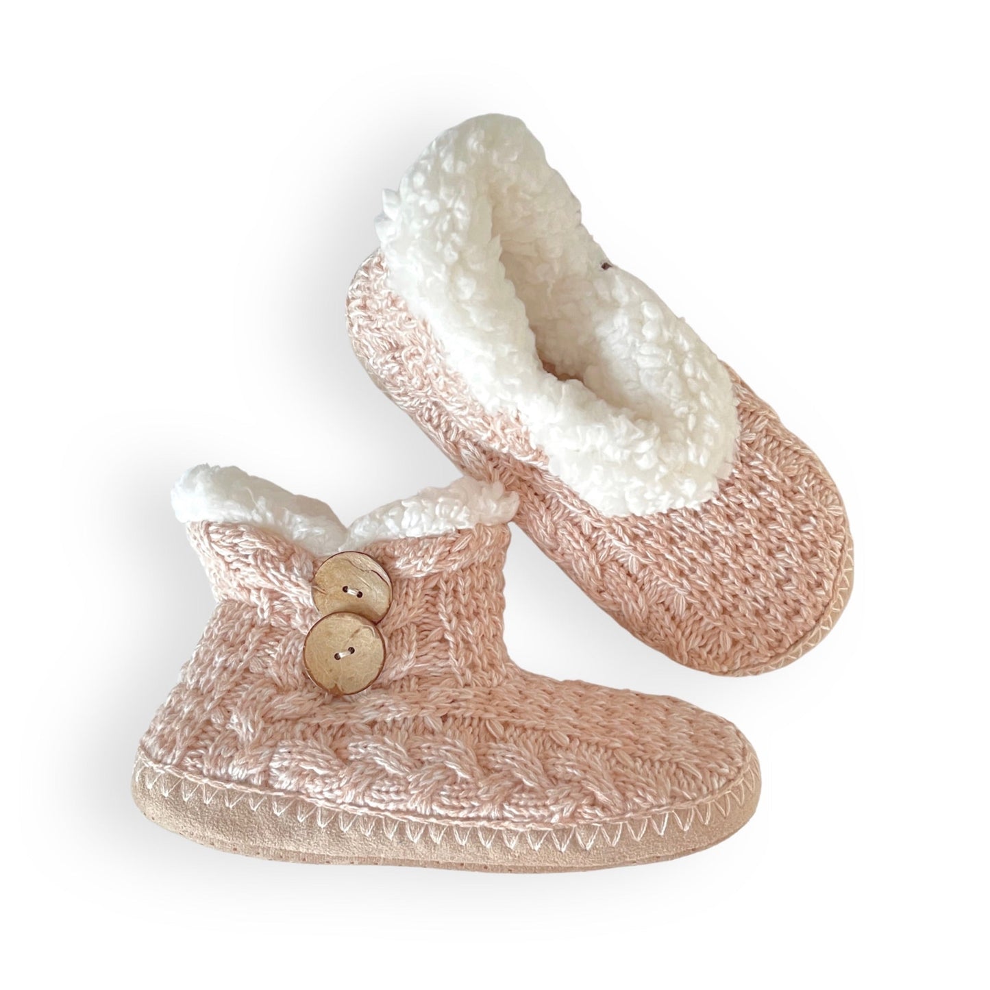 Blissful Slumber Slippers in Blush