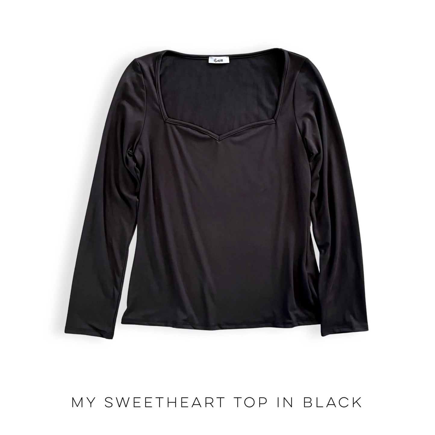 My Sweetheart Top in Black