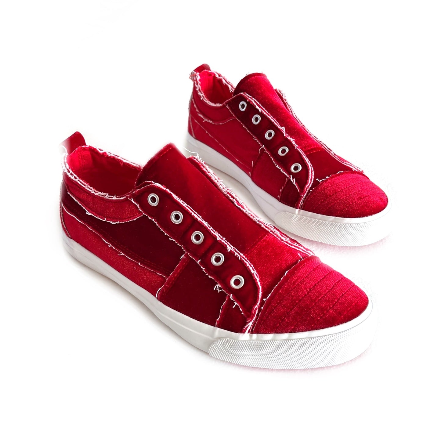 My Red Velvet Babalu Shoes