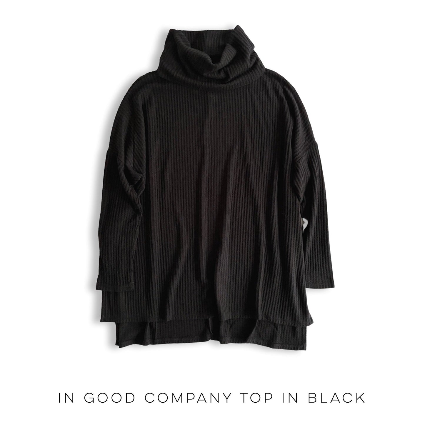 In Good Company Top in Black